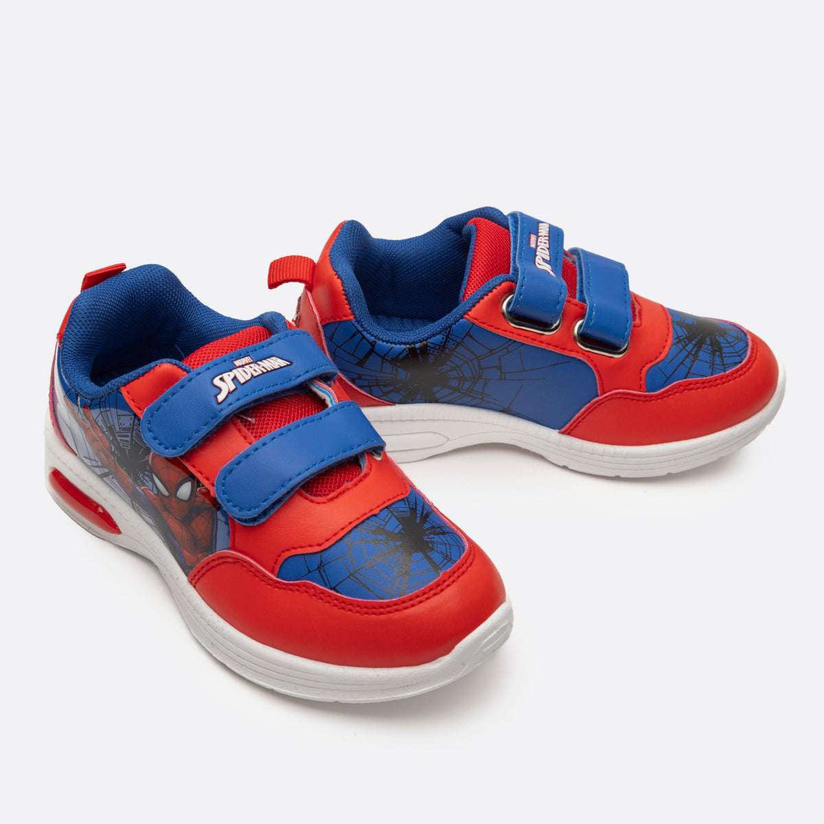 Zapatillas Con Luces Niño Telaraña Spiderman Azul Marvel - Zapatillas Chile | The Brands Club cl