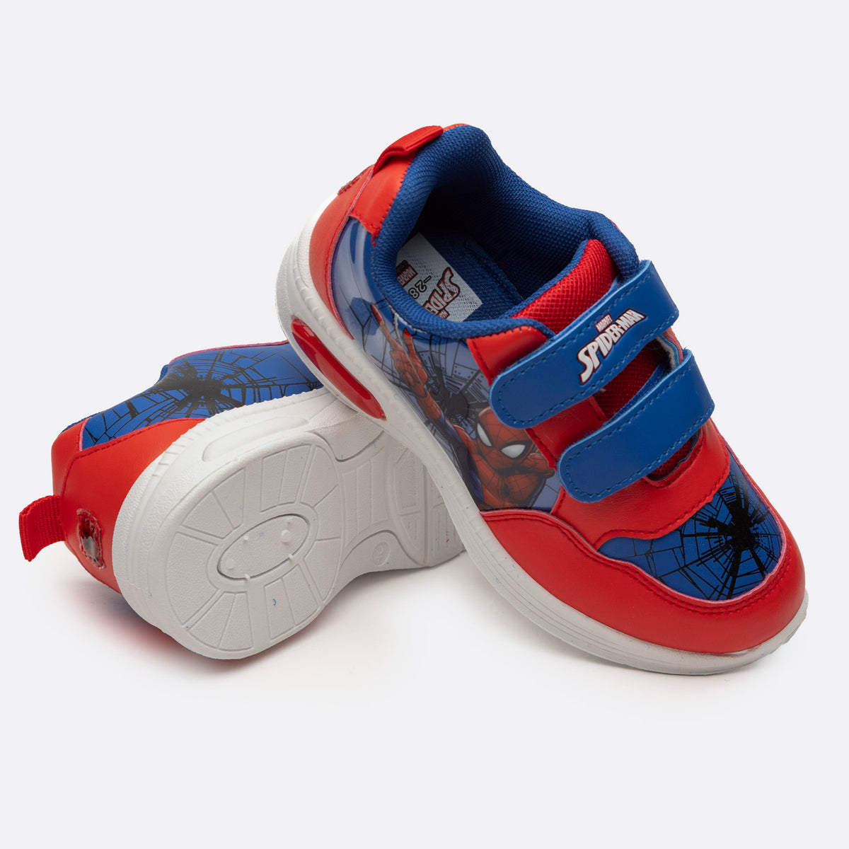 Zapatillas Con Luces Niño Telaraña Spiderman Azul Marvel - Zapatillas Chile | The Brands Club cl
