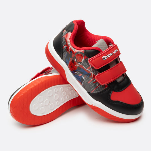 Zapatillas Con Luces Niño Volando Spiderman Negro Marvel - Zapatillas Chile | The Brands Club cl