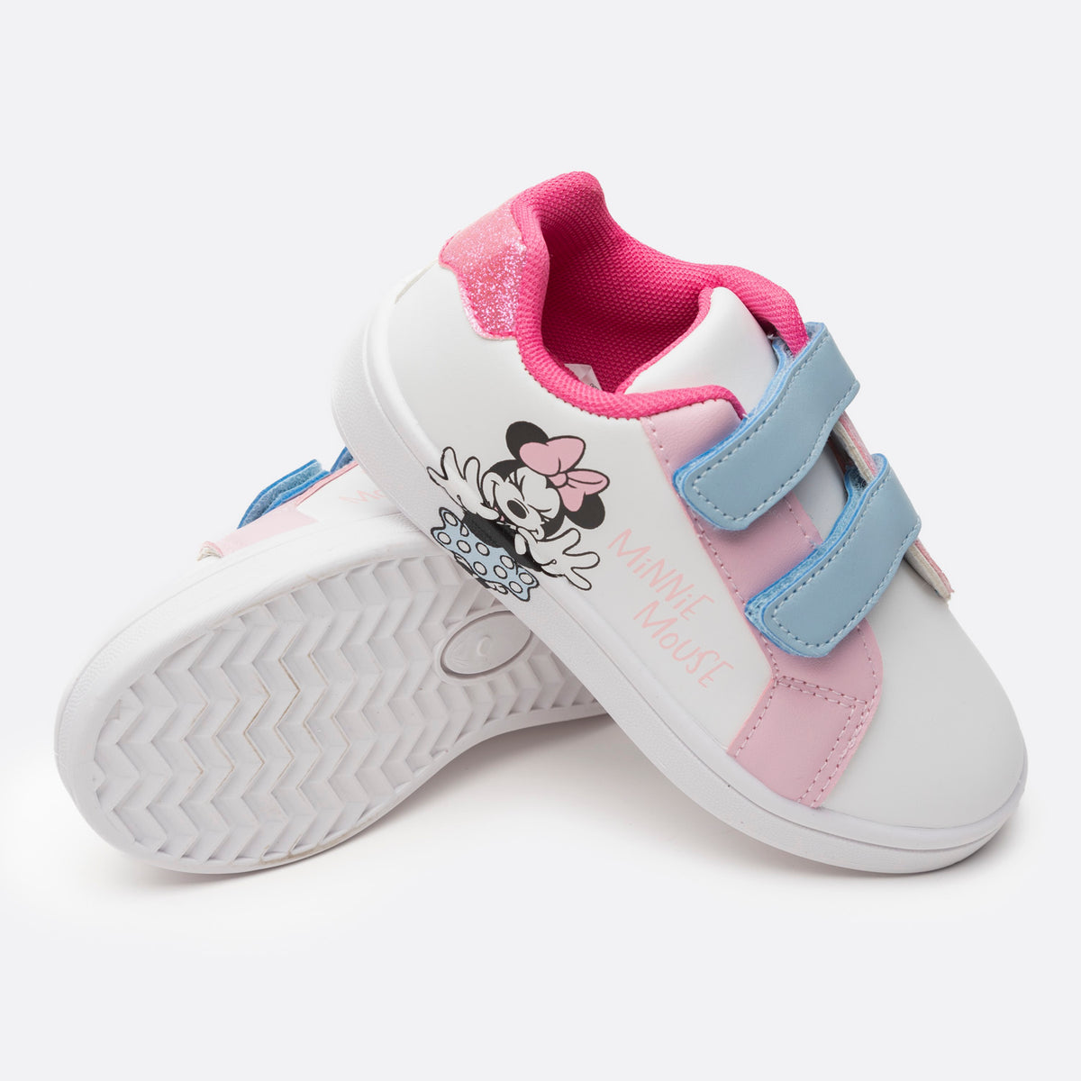 Zapatillas Urbana Niña Feliz Minnie Blanco Disney