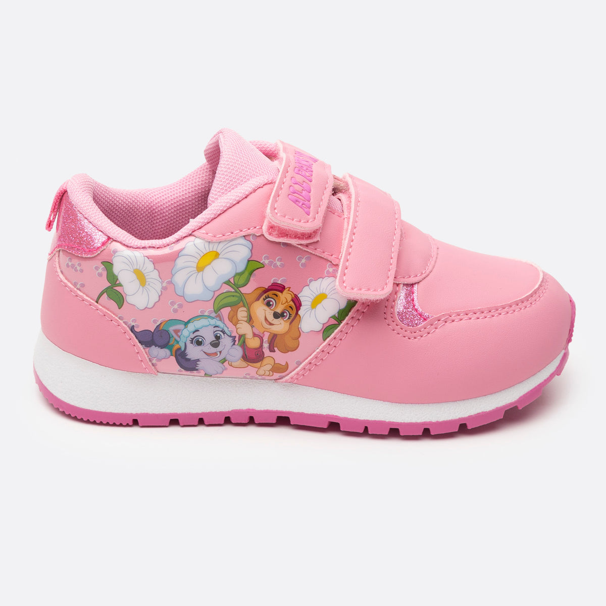 Zapatillas Urbana Niña Flores Rosado Paw Patrol