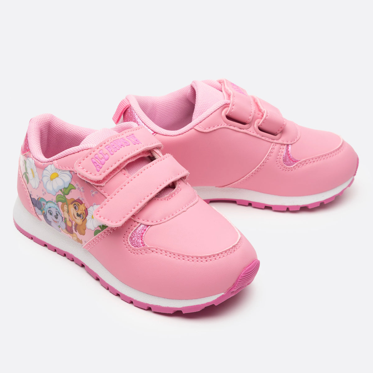 Zapatillas Urbana Niña Flores Rosado Paw Patrol