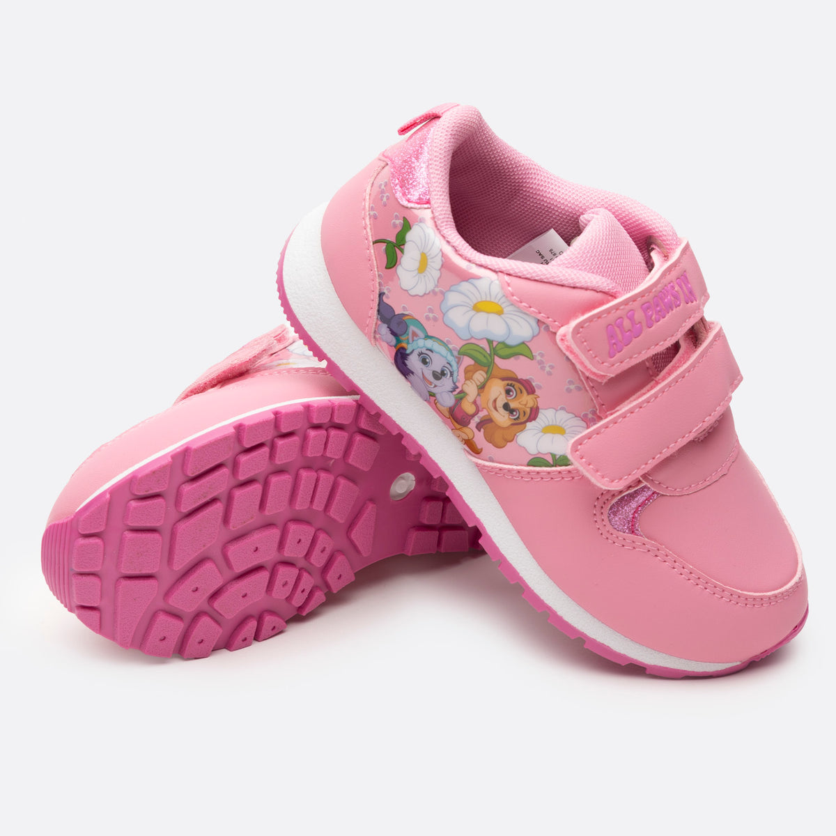 Zapatillas Urbana Niña Flores Rosado Paw Patrol