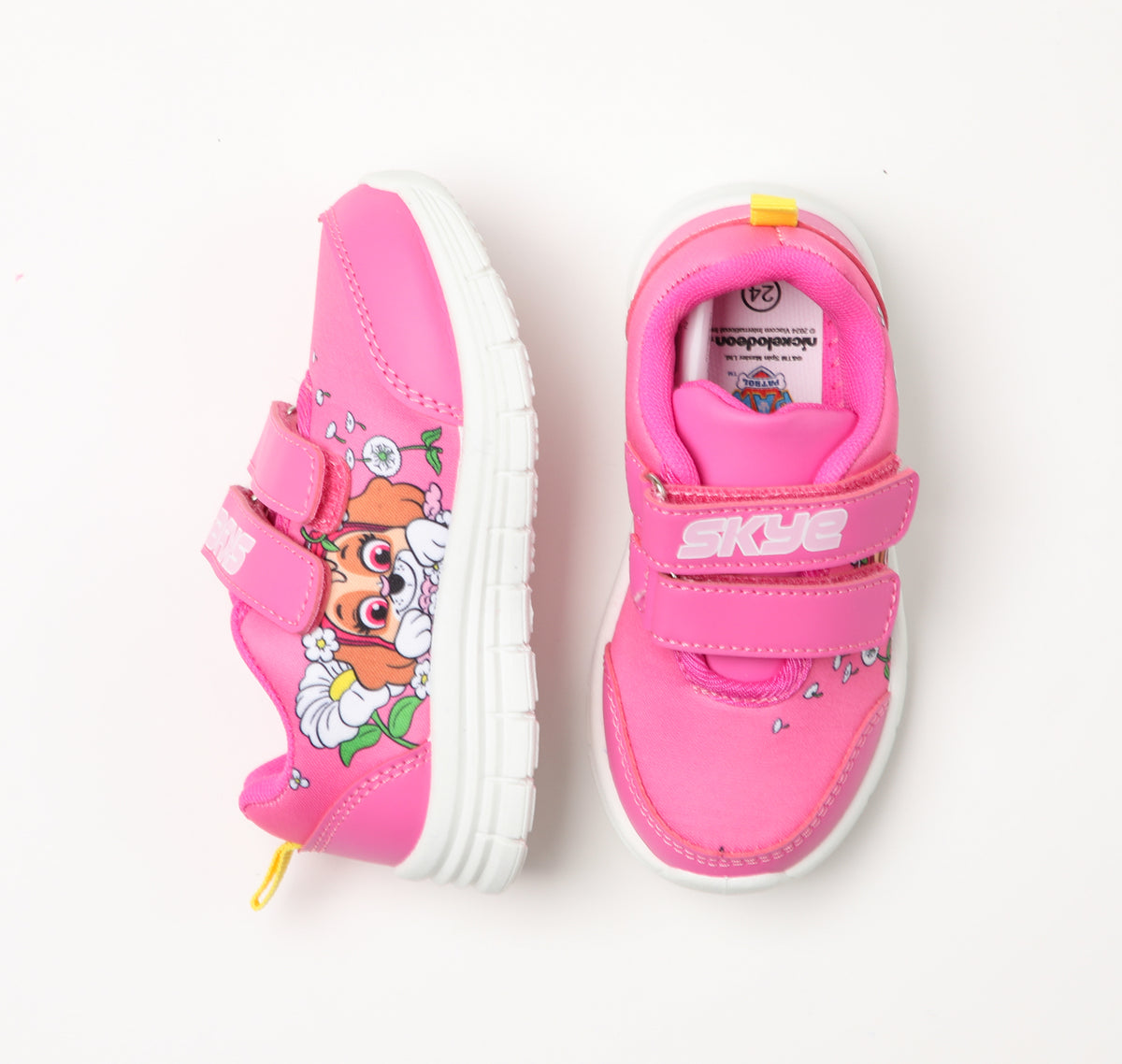 Zapatillas Urbana Niña Skye Flores Rosado Paw Patrol