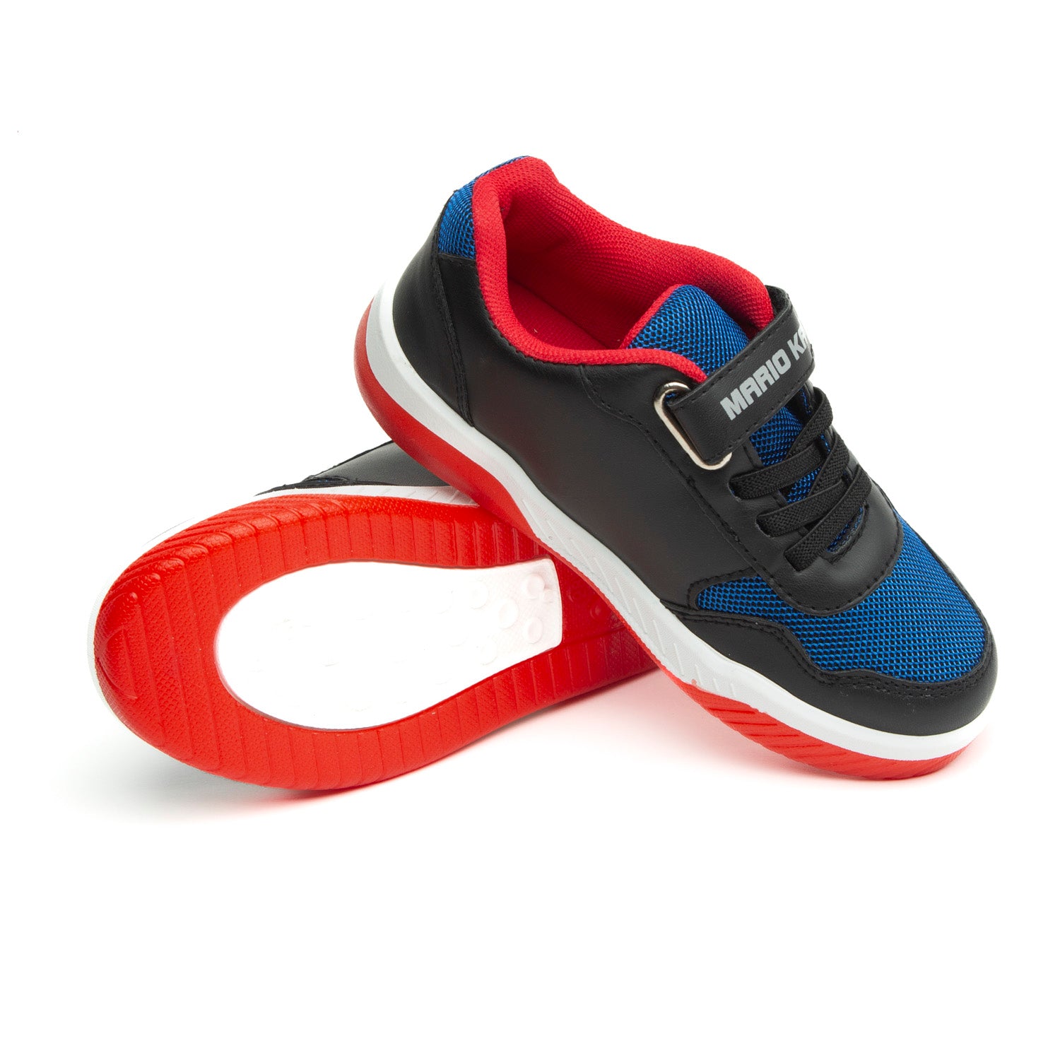 Zapatilla Con Luces Niño B2124 Mario Bross Negro Nintendo