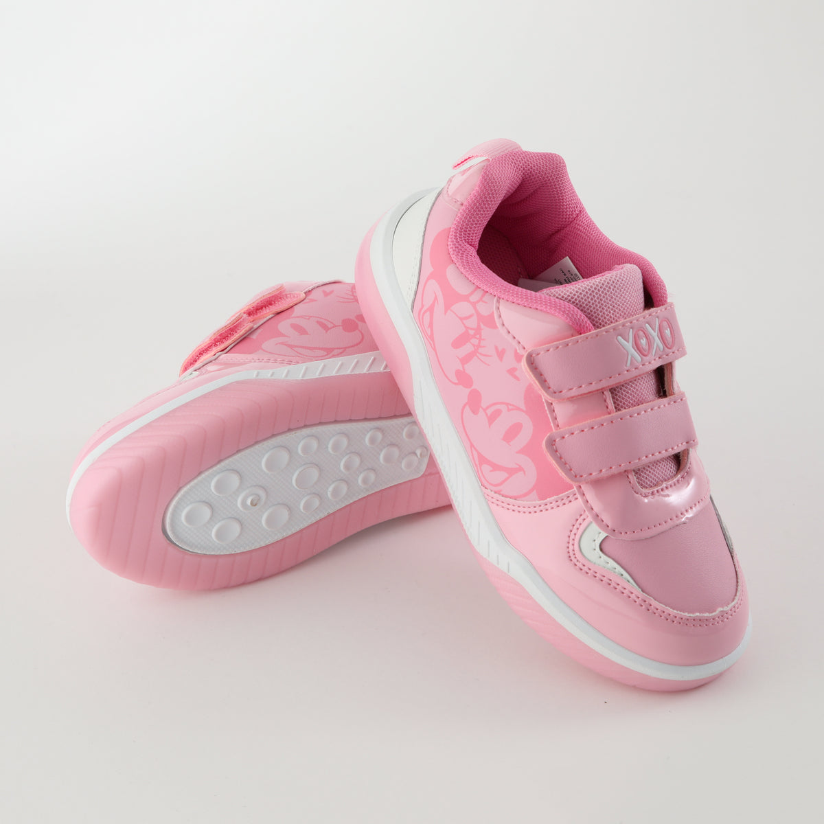 Zapatillas Con Luces Niña Love Minnie Rosado Disney