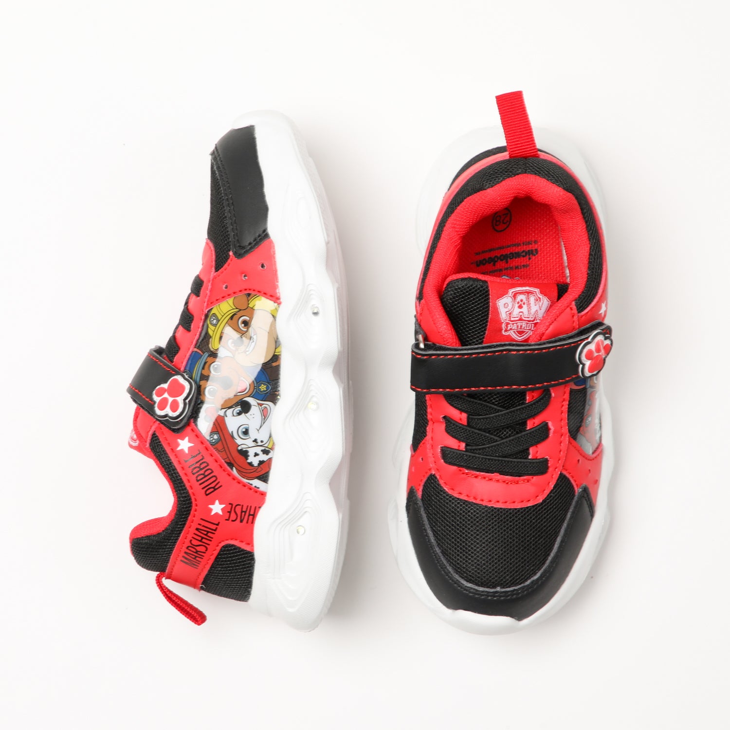 Zapatillas Con Luces Niño Riendo Rojo Paw Patrol - Zapatillas Chile | The Brands Club cl