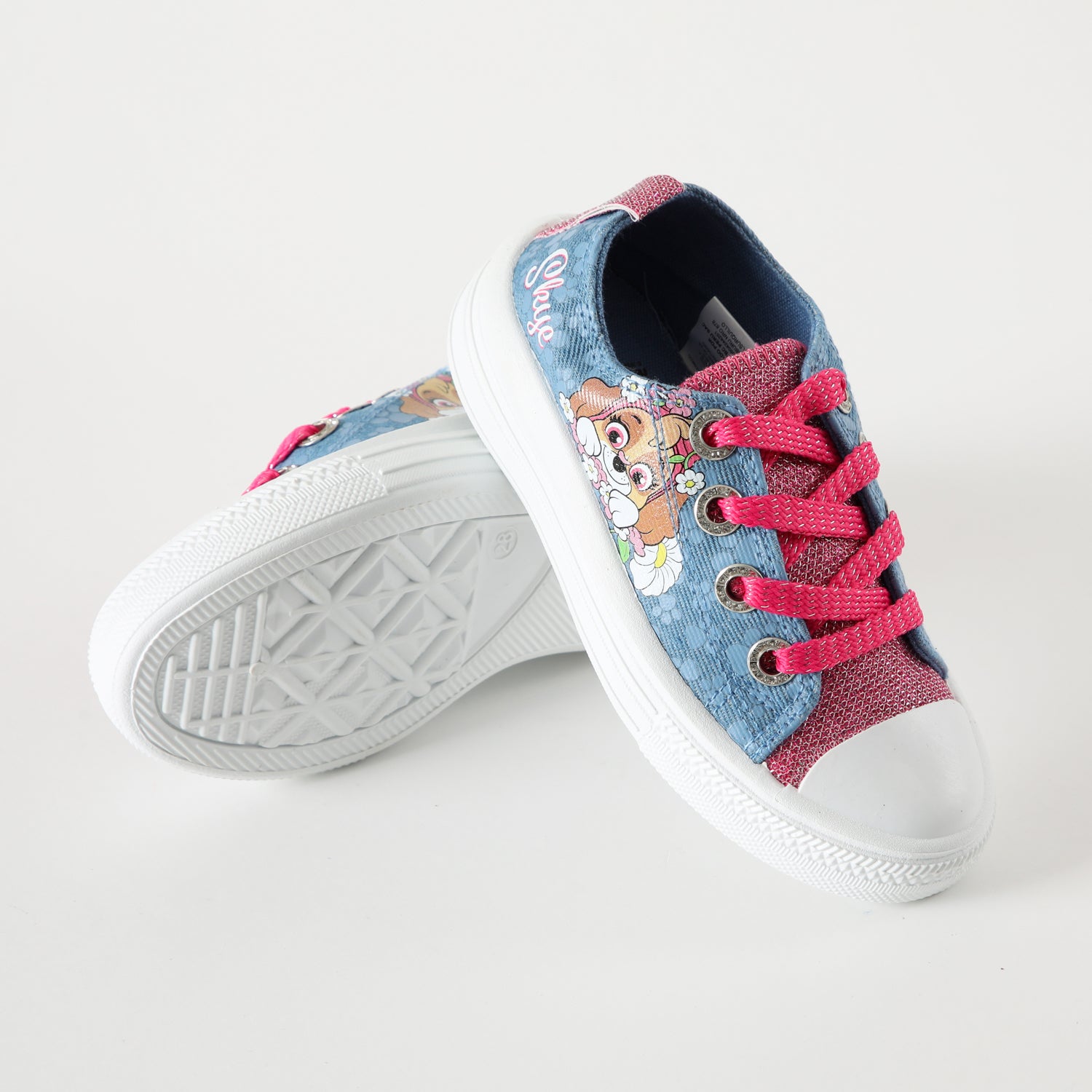 Zapatilla Lona Niña Skye Celeste Paw Patrol