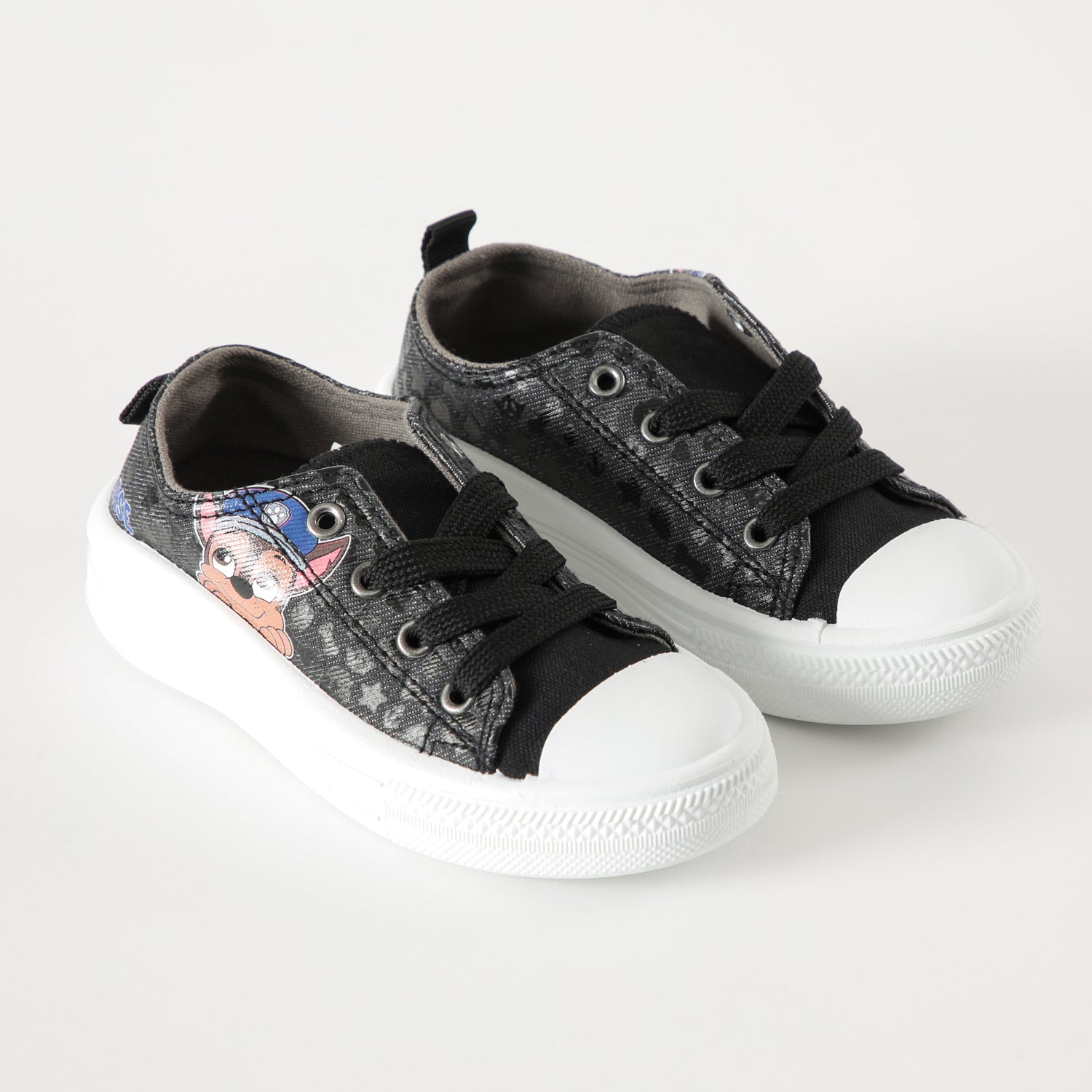 Zapatilla Lona Niño Chase Negro Paw Patrol