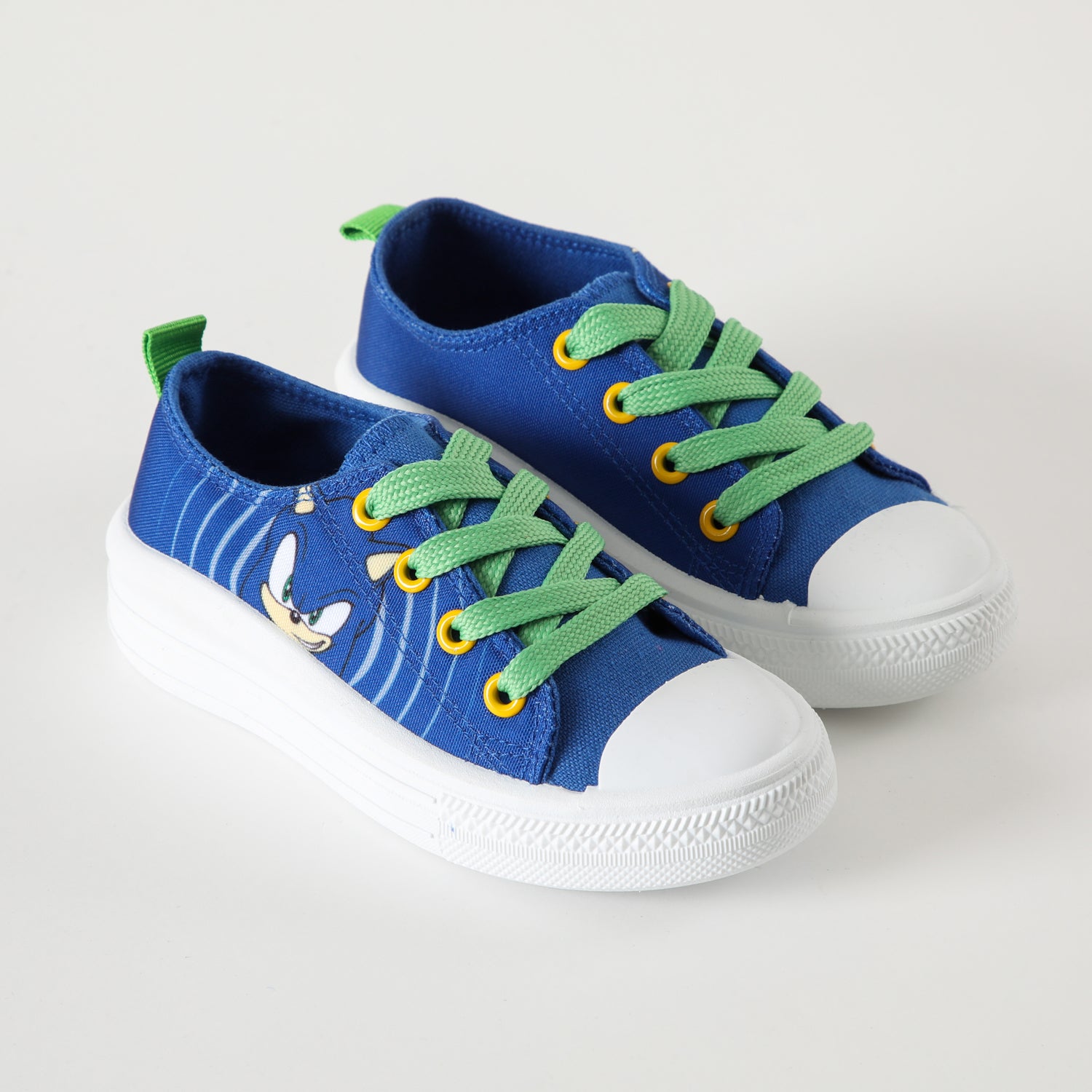 Zapatilla Lona Niño Sonido Azul Sonic