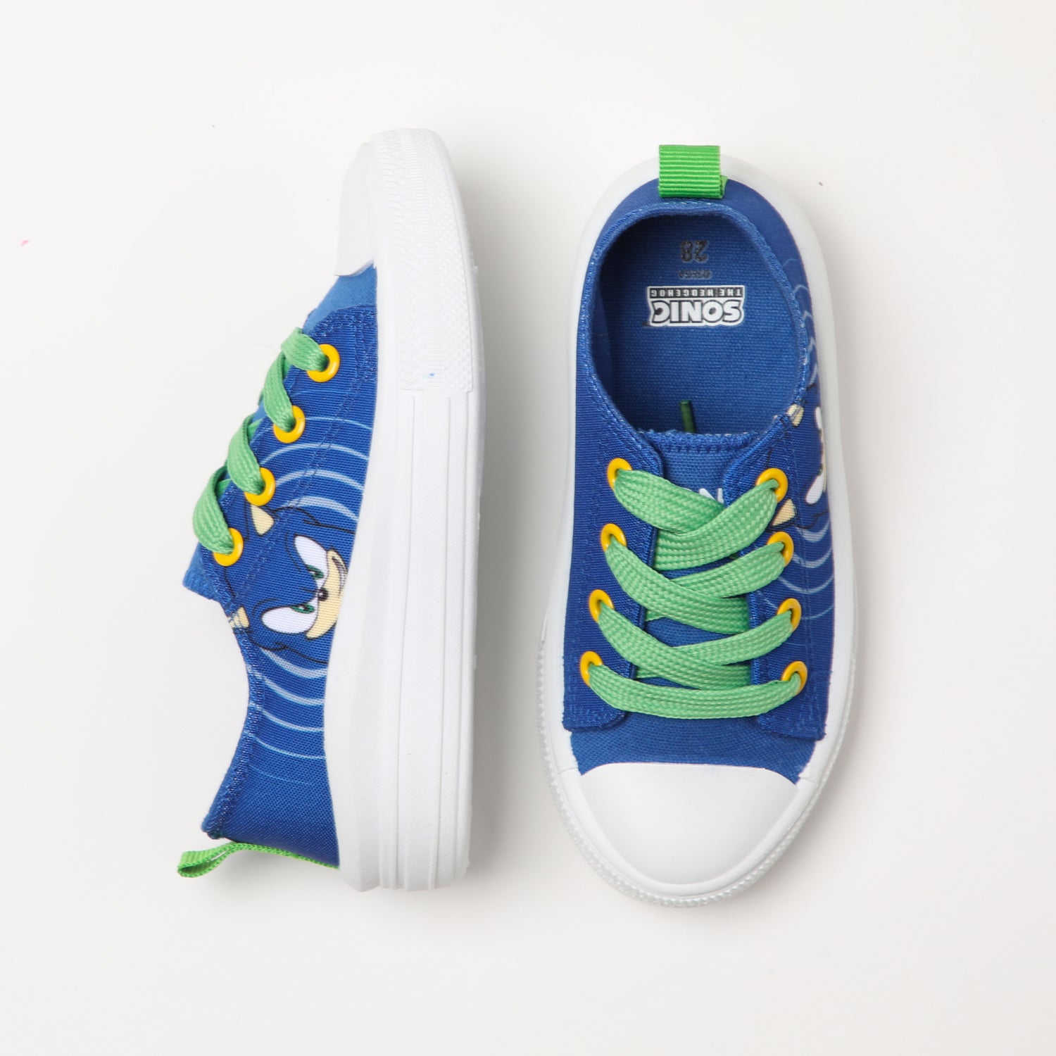 Zapatilla Lona Niño Sonido Azul Sonic