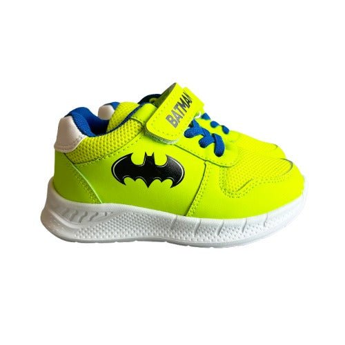 Zapatilla Niño Logo Batman Amarillo Dc Comics