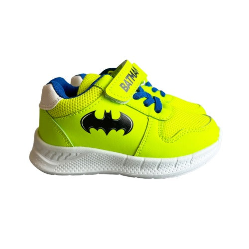 Zapatillas Niño Logo Batman Amarillo Dc Comics