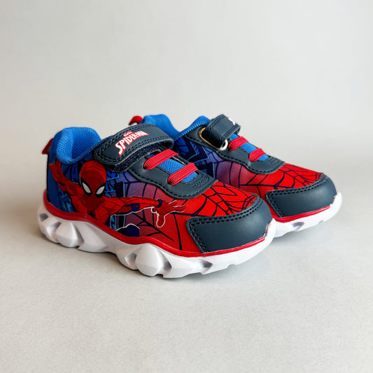 Zapatillas Con Luces Niño I Spiderman Azul Marvel - Zapatillas Chile | The Brands Club cl