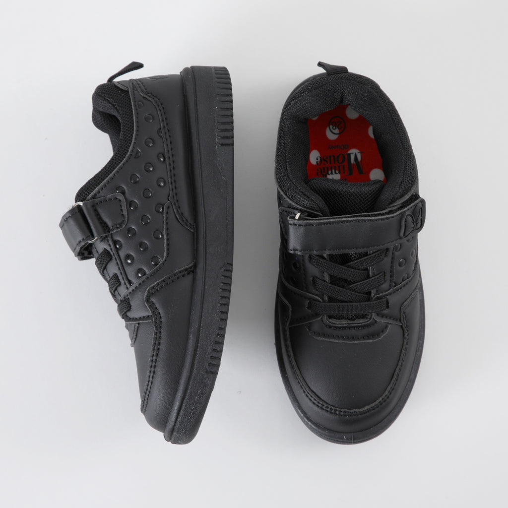 Zapatilla Escolar Niña Minnie Puntos Negro Disney