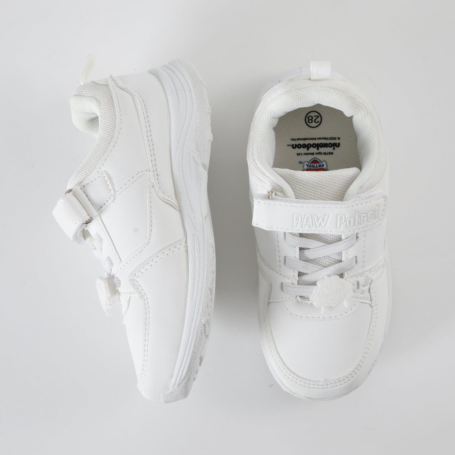 Zapatillas Escolar Niña Letras Blanco Paw Patrol