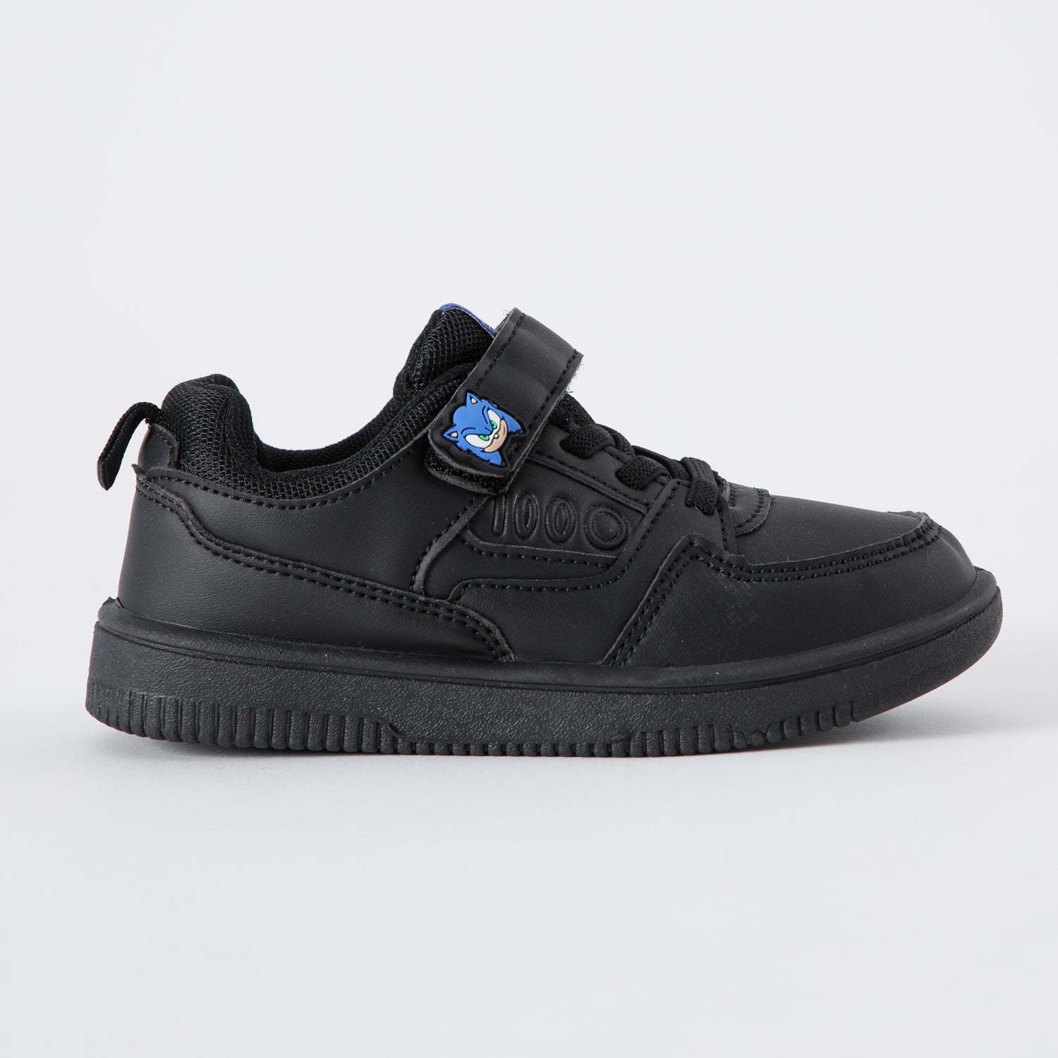 Zapatilla Escolar Niño Number Negro Sonic