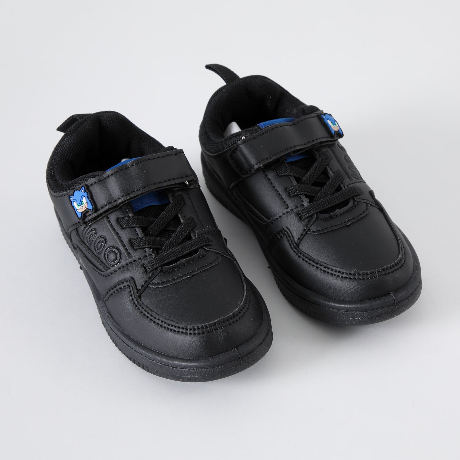 Zapatilla Escolar Niño Number Negro Sonic