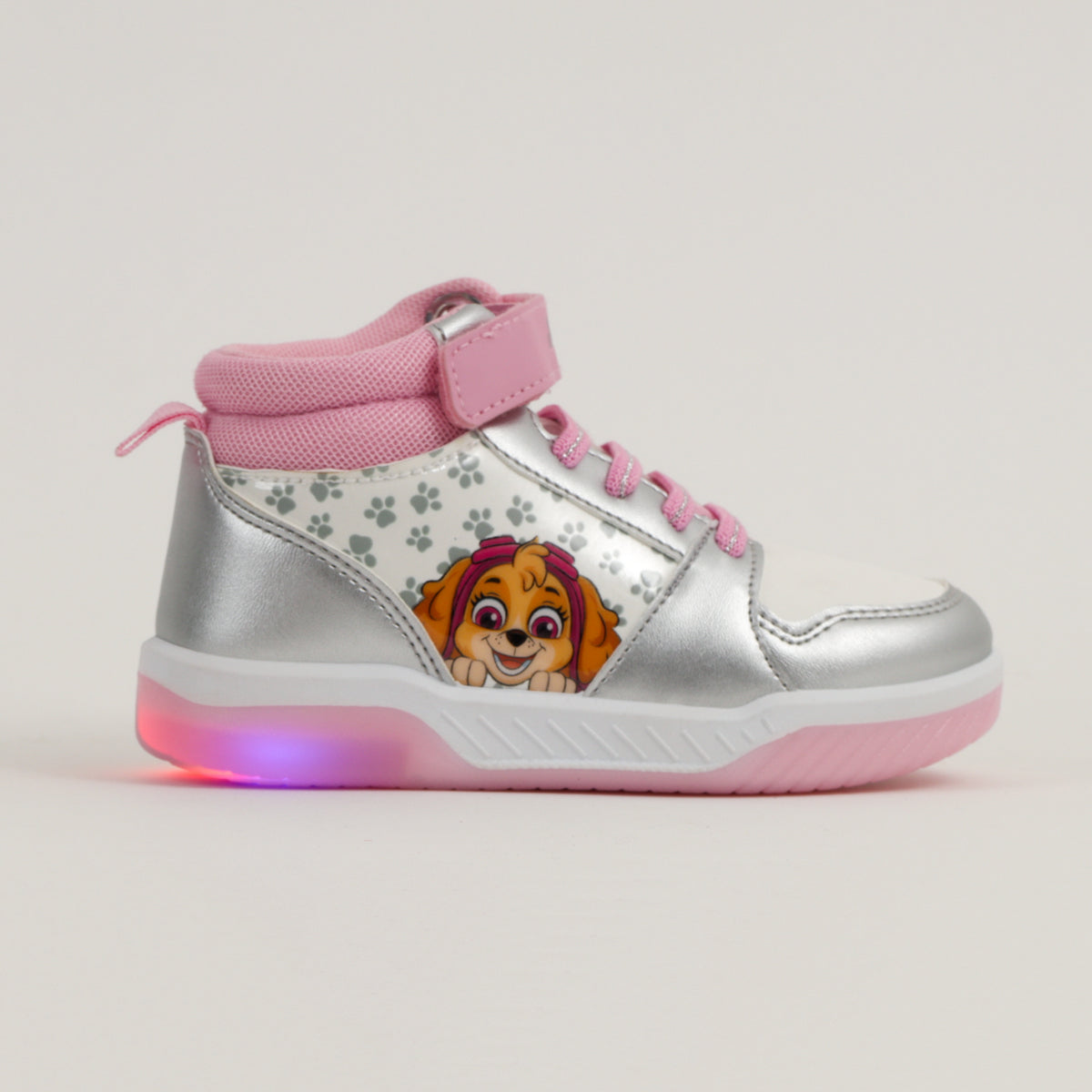 Zapatillas Con Luces Niña Skye Paws Rosado Paw Patrol - Zapatillas Chile | The Brands Club cl