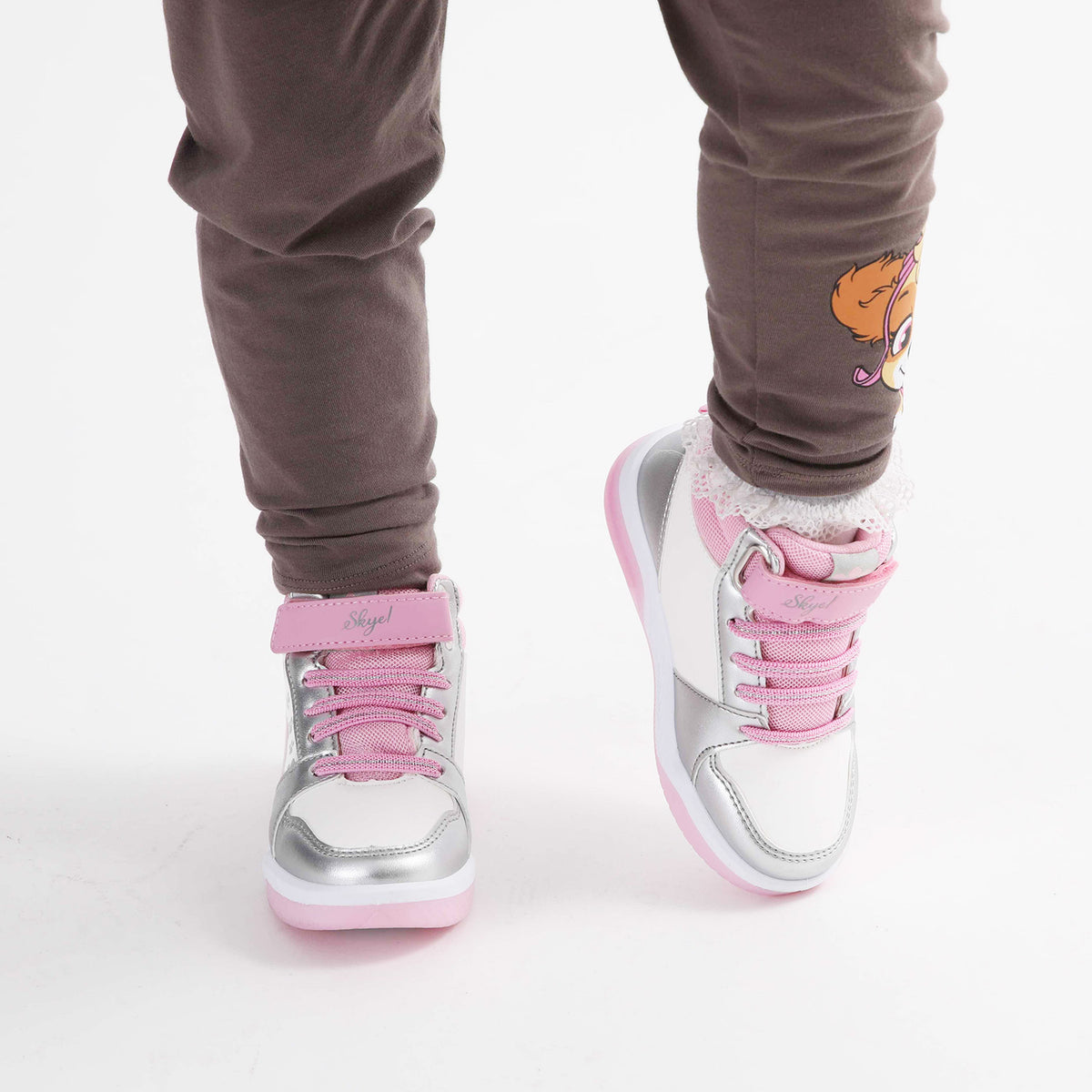 Zapatillas Con Luces Niña Skye Paws Rosado Paw Patrol - Zapatillas Chile | The Brands Club cl