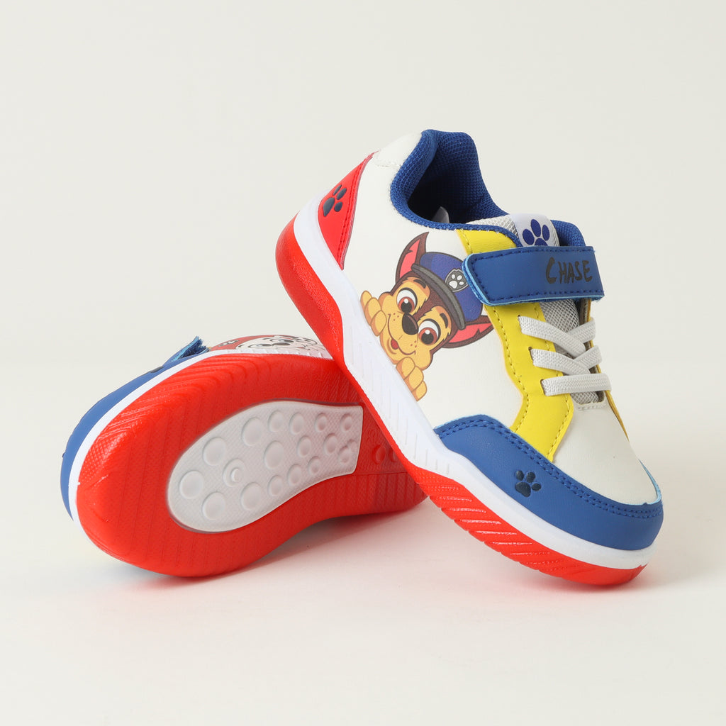 Zapatilla Con Luces Niño Fun Chase Blanco Paw Patrol