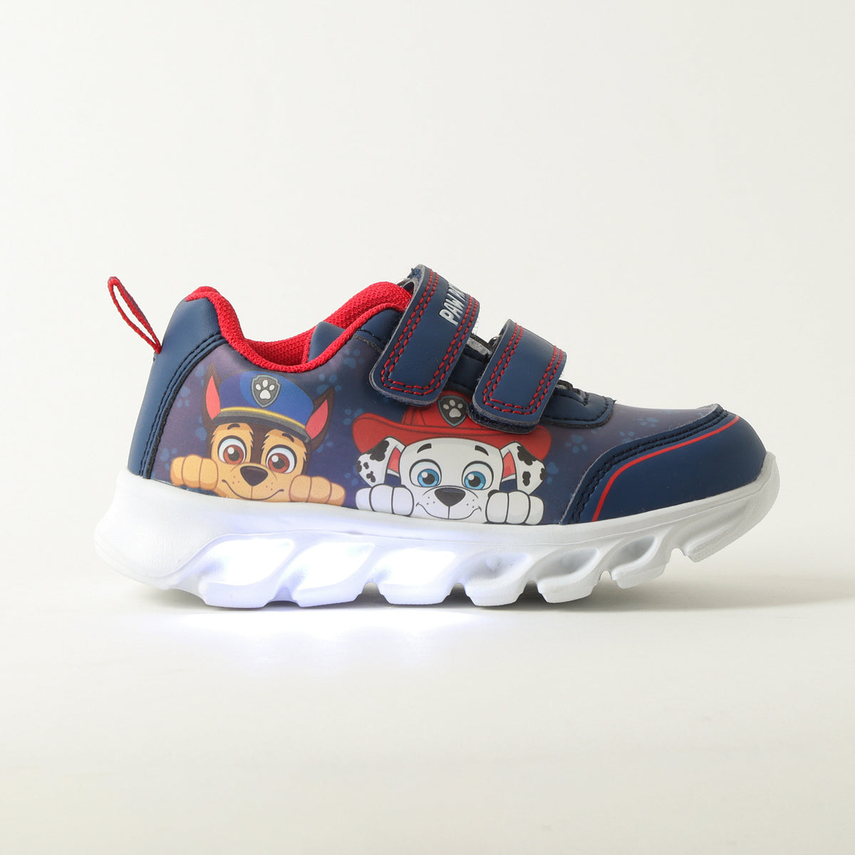 Zapatillas Con Luces Niño Duo Paws Azul Paw Patrol