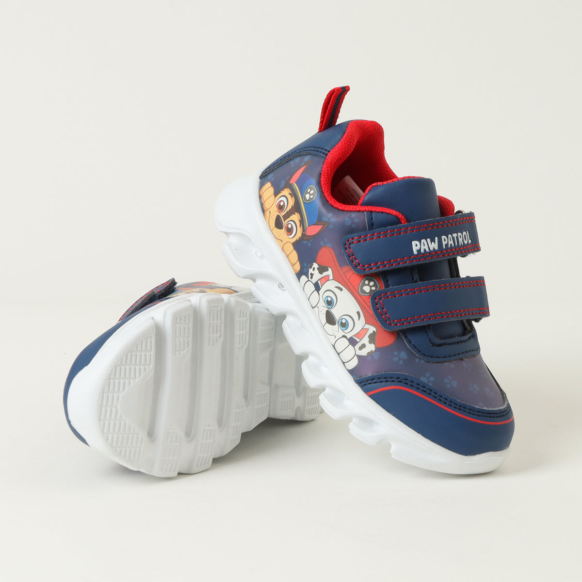 Zapatillas Con Luces Niño Duo Paws Azul Paw Patrol
