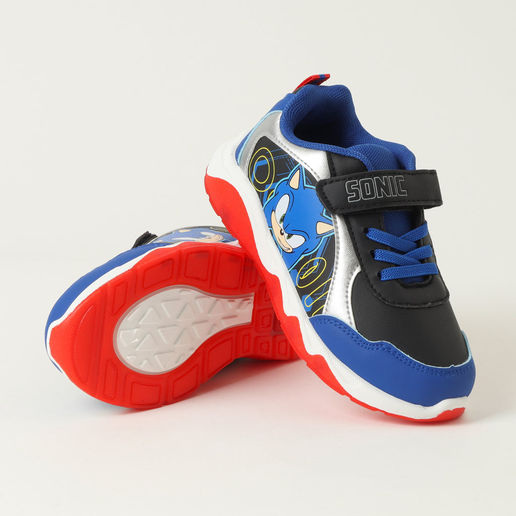 Zapatilla Con Luces Niño Challenging Azul Sonic