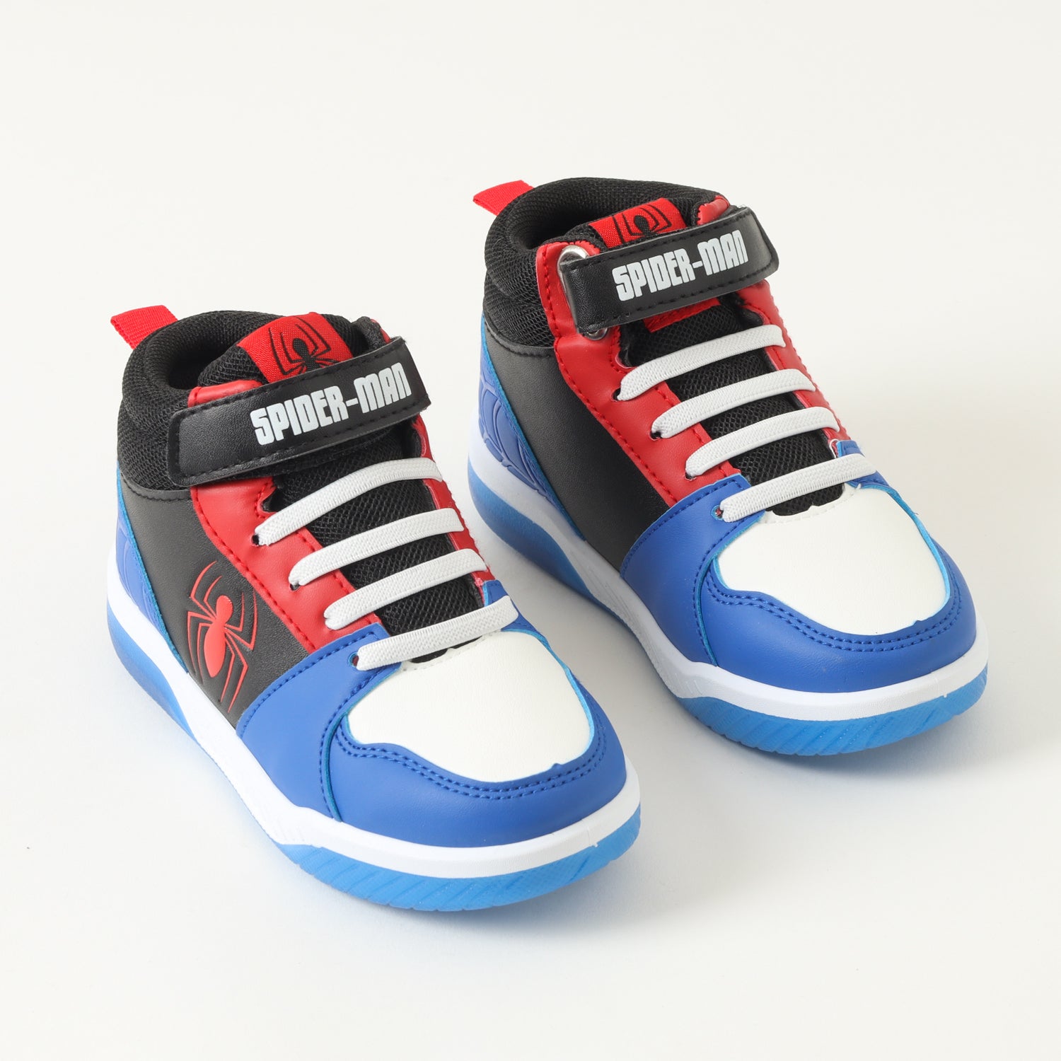 Zapatilla Con Luces Niño Spiderman Spidey Pulse Azul Marvel
