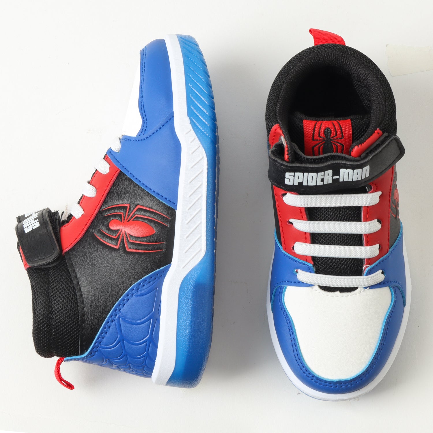 Zapatilla Con Luces Niño Spiderman Spidey Pulse Azul Marvel