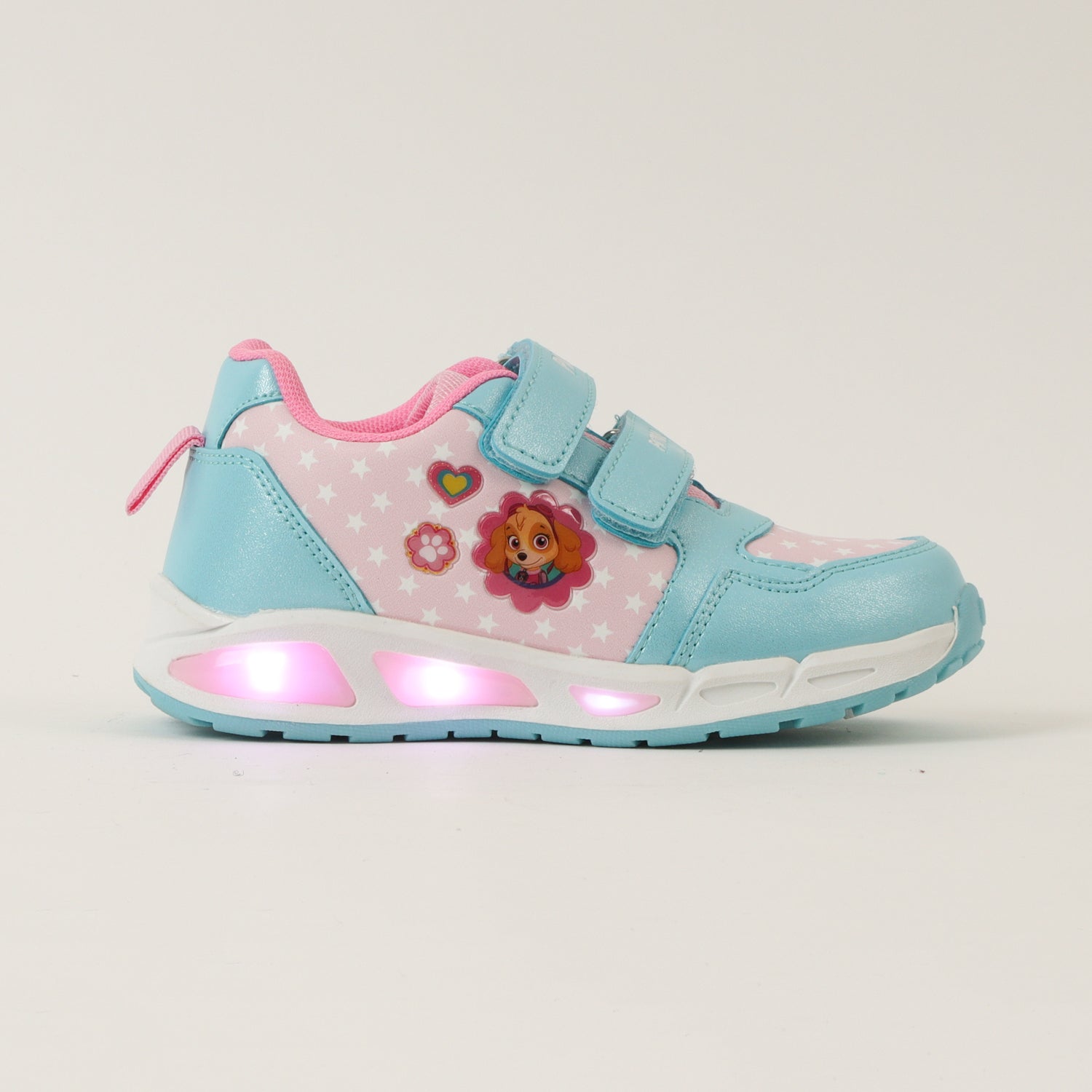 Zapatillas Con Luces Niña Celeste Skye Paw Patrol