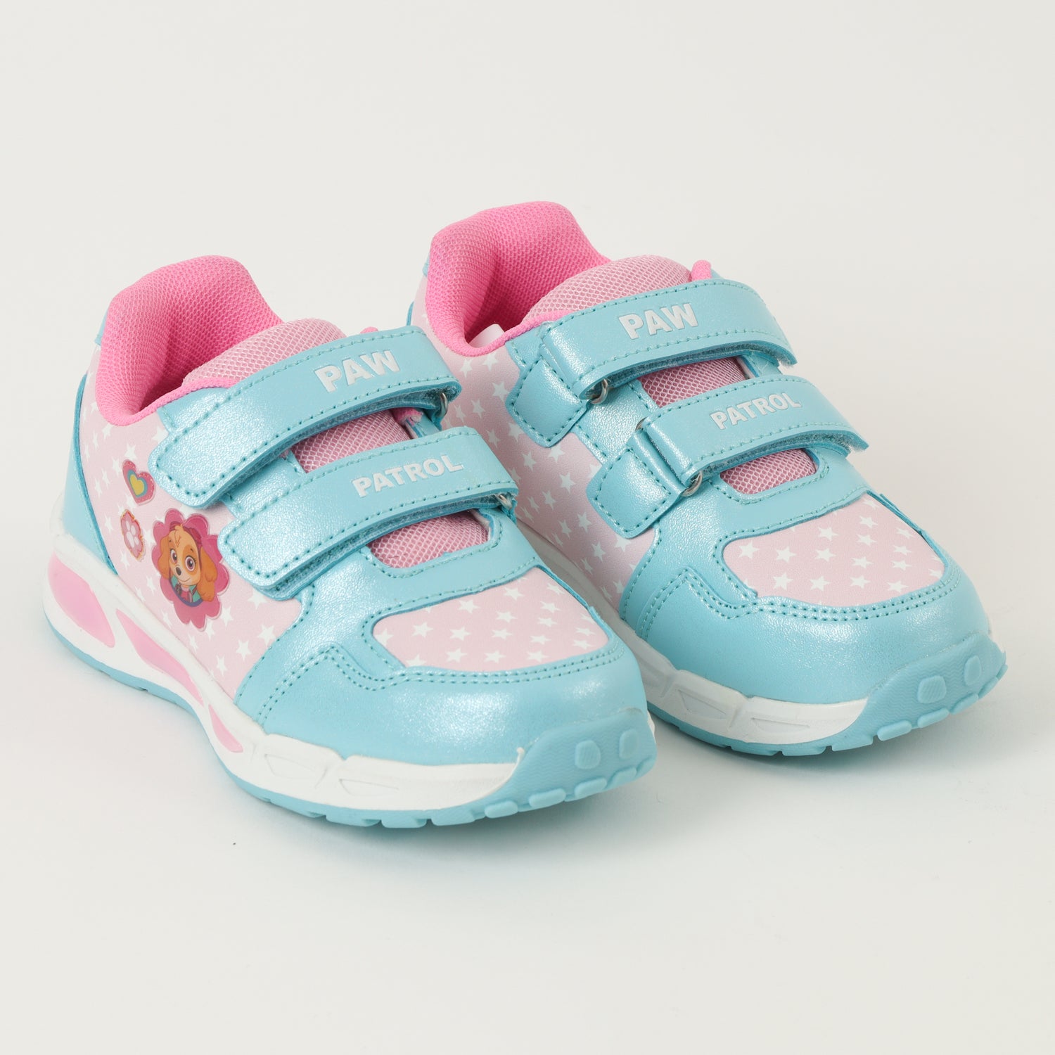 Zapatillas Con Luces Niña Celeste Skye Paw Patrol