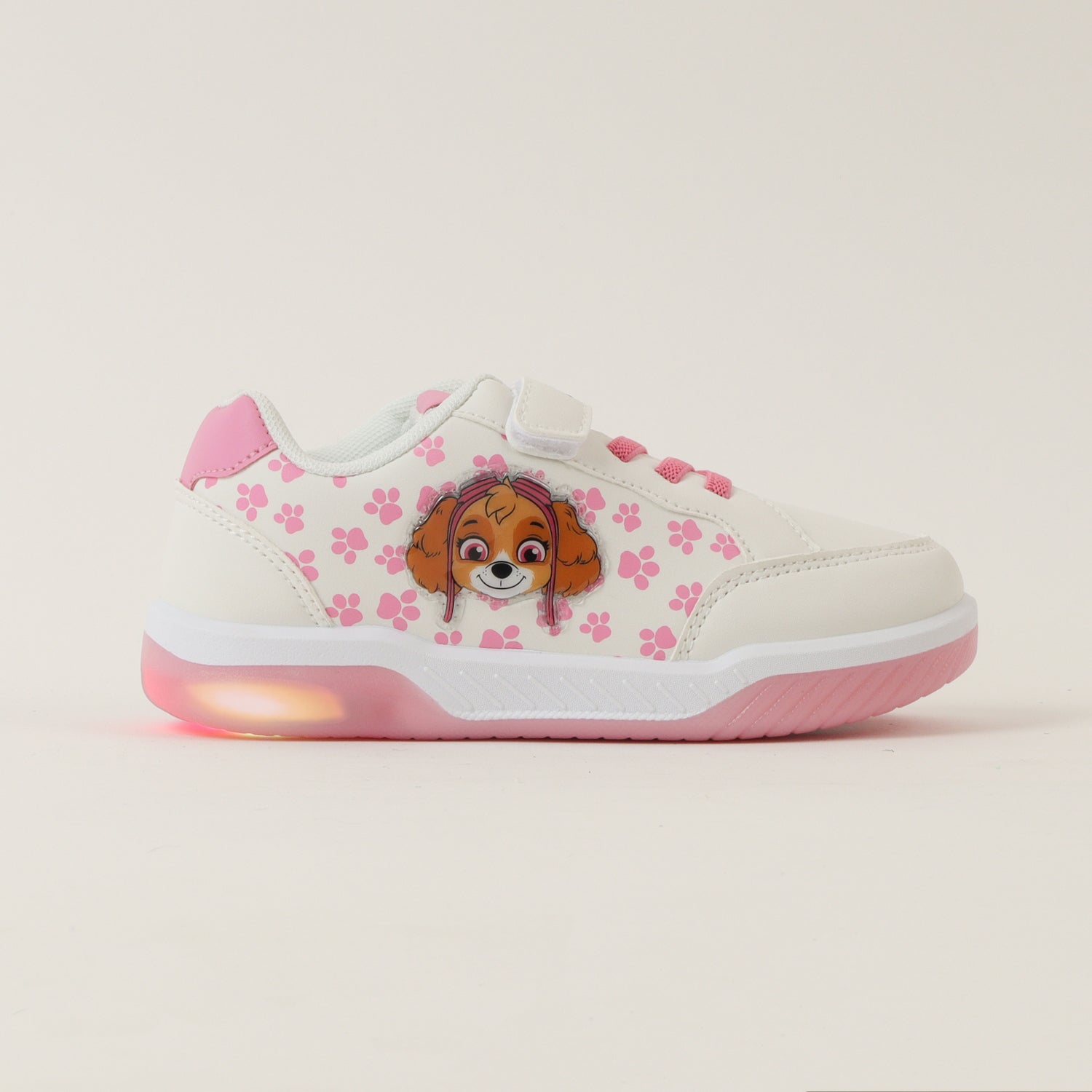 Zapatilla Con Luces Niña Skye Detalles Blanco Paw Patrol