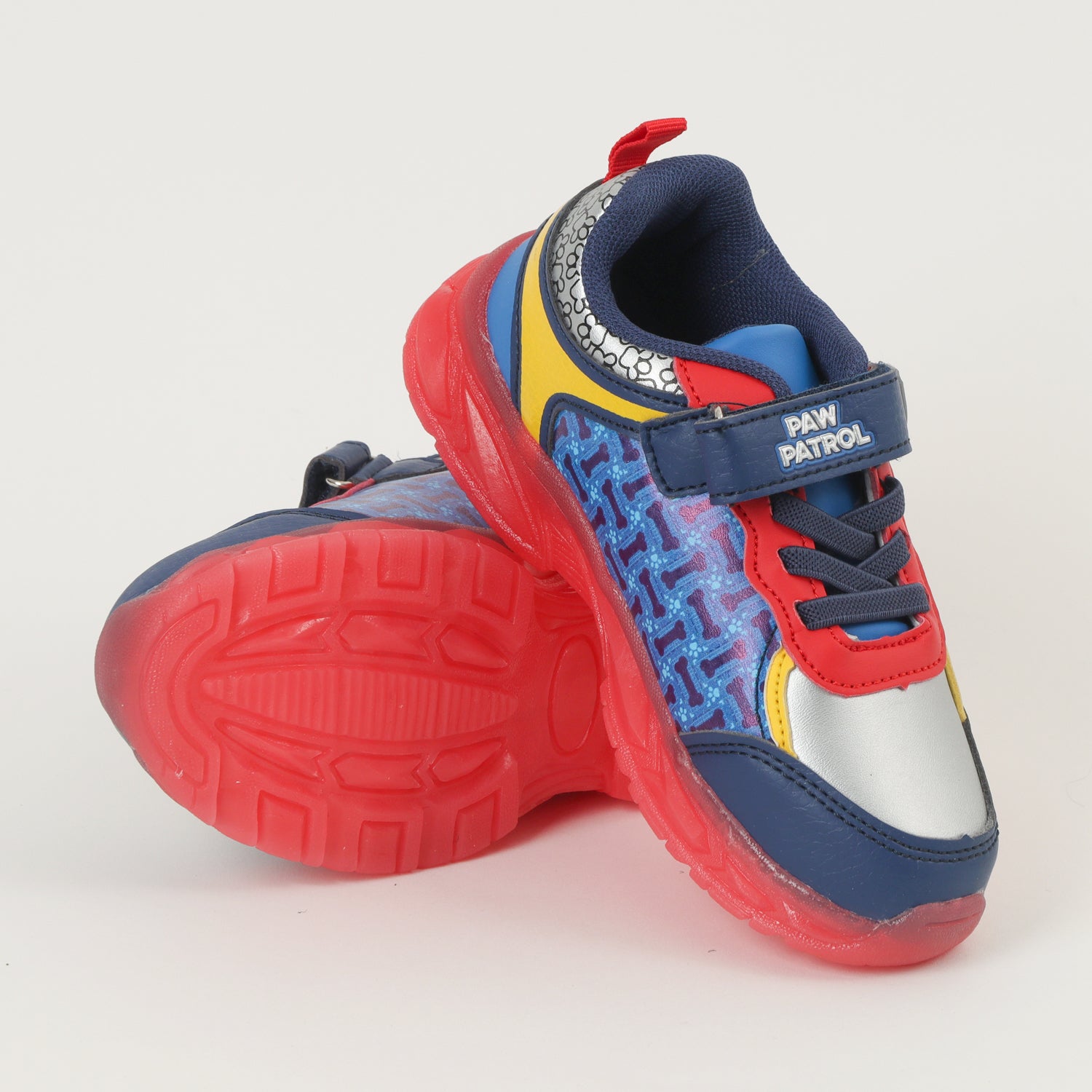 Zapatilla Con Luces Niño Chase Y Sus Amigos Rojo Paw Patrol