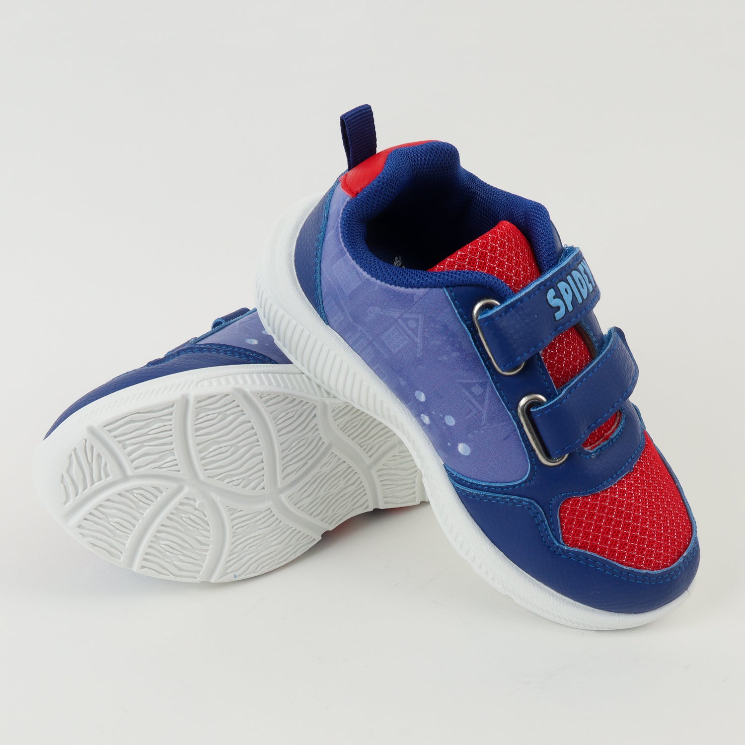 Zapatilla Con Luces Niño Spidey Flying Azul Marvel