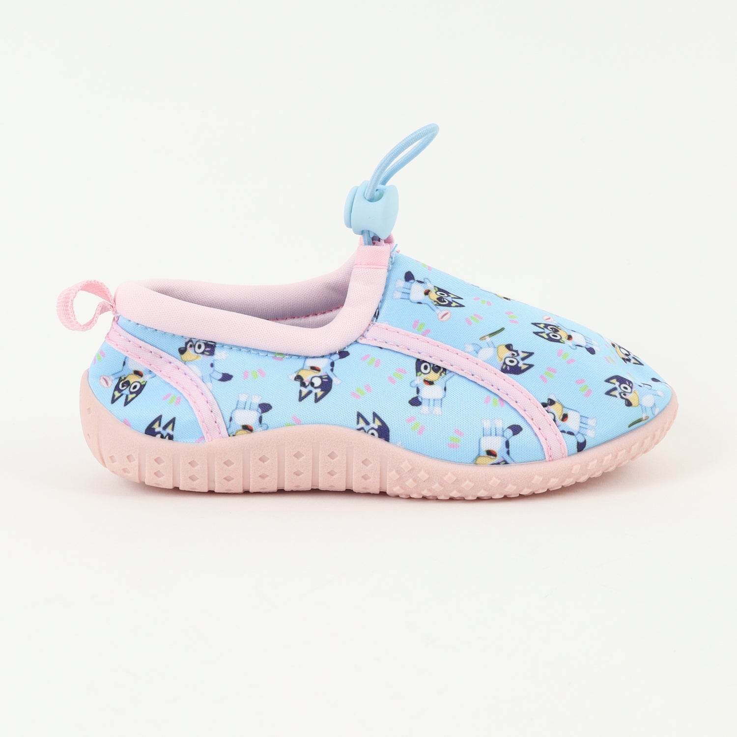 Zapato De Agua Niña Celeste Full Print Bluey