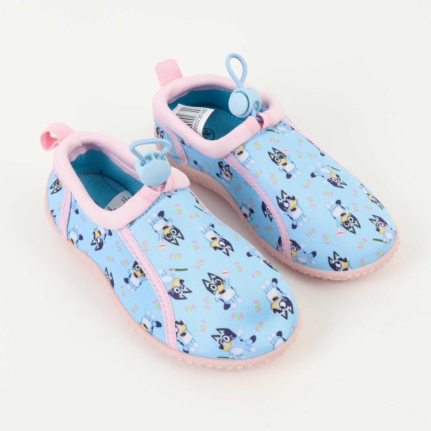 Zapato De Agua Niña Celeste Full Print Bluey