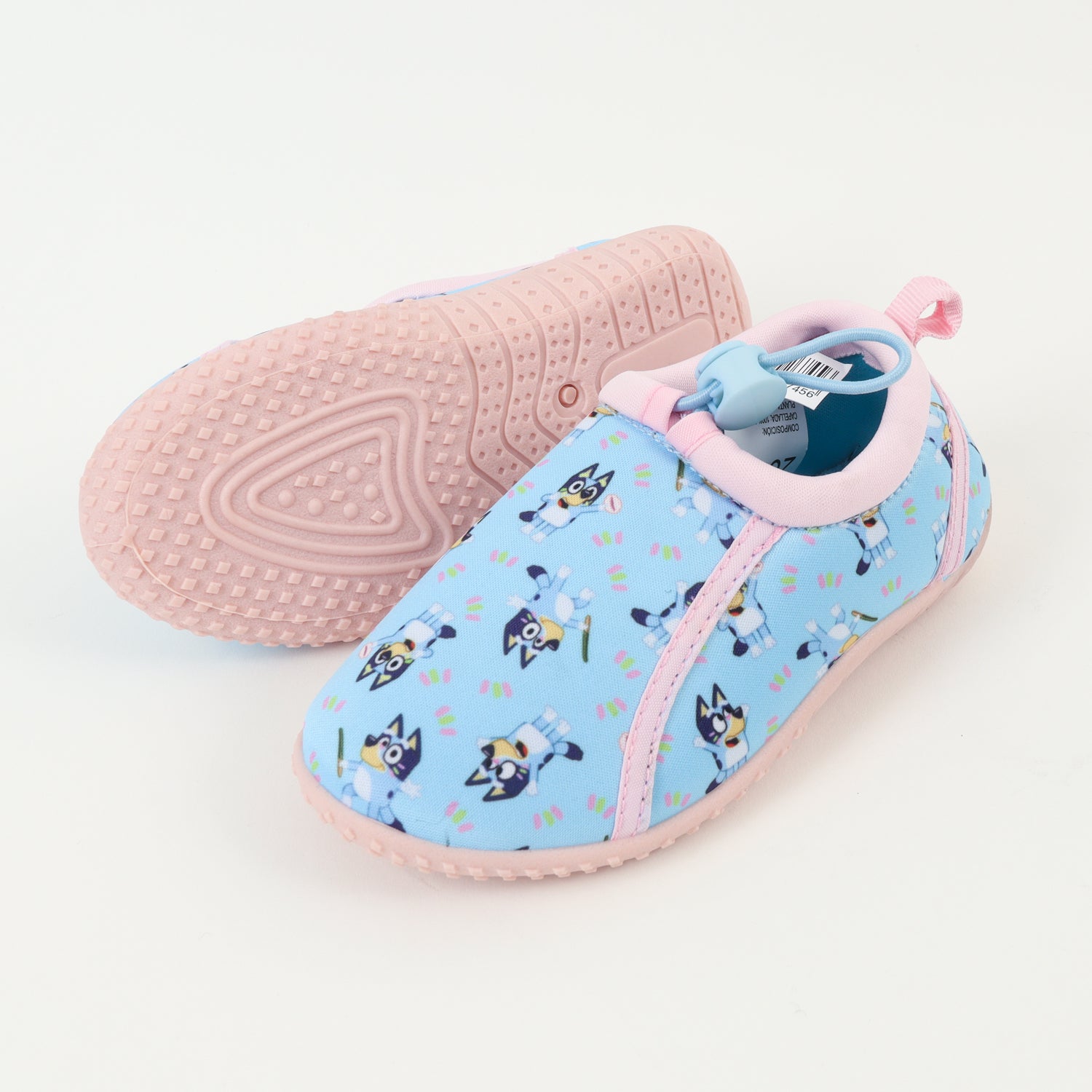 Zapato De Agua Niña Celeste Full Print Bluey