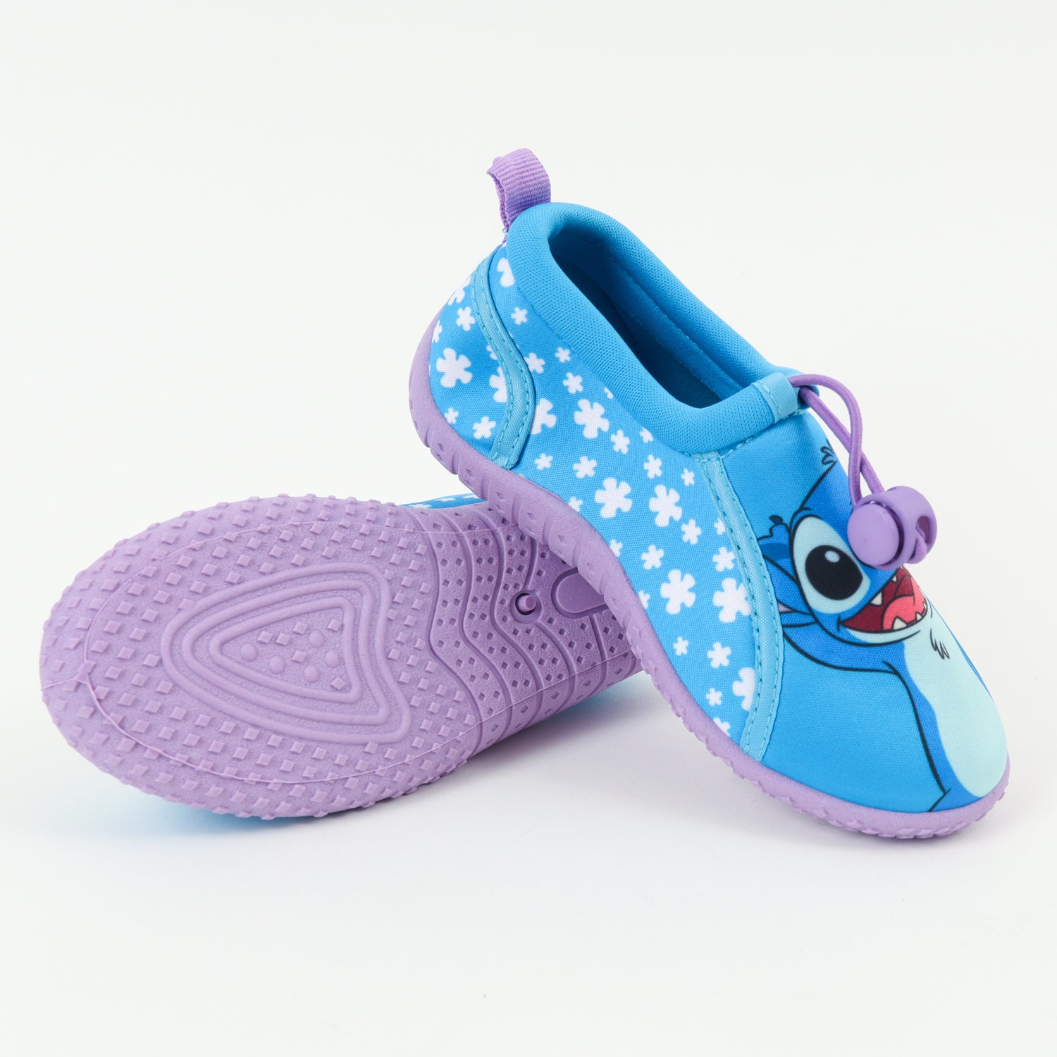 Zapato De Agua Niña Celeste Flores Lilo & Stitch Disney