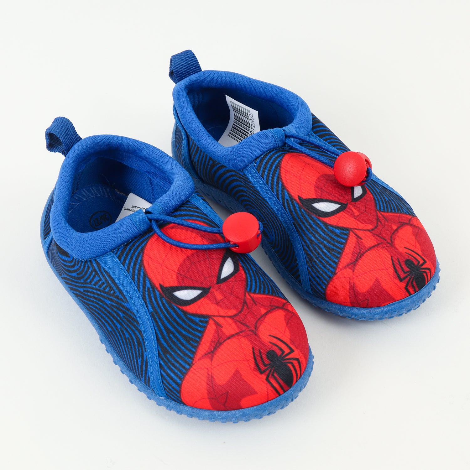 Zapato De Agua Niño Azul Personaje Torso Spiderman Marvel
