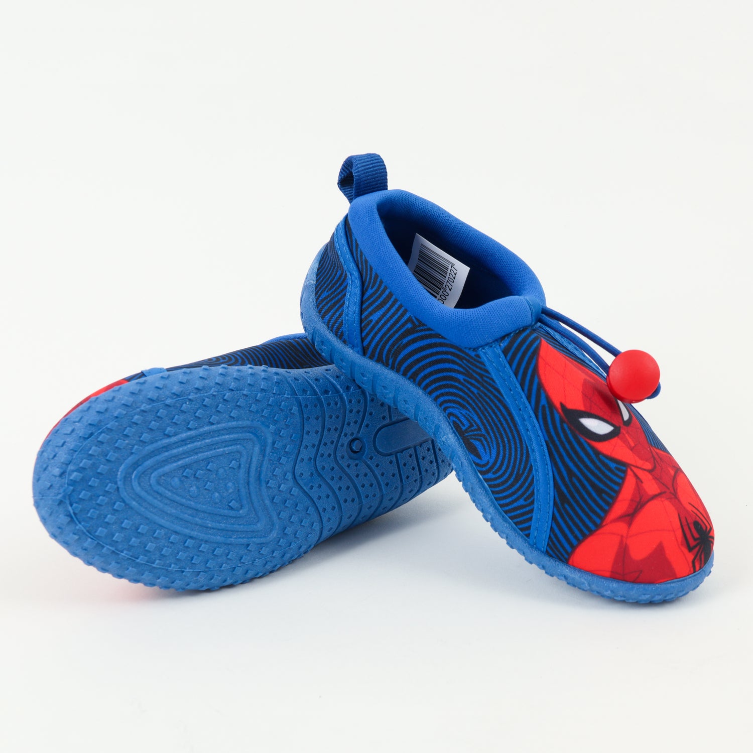 Zapato De Agua Niño Azul Personaje Torso Spiderman Marvel