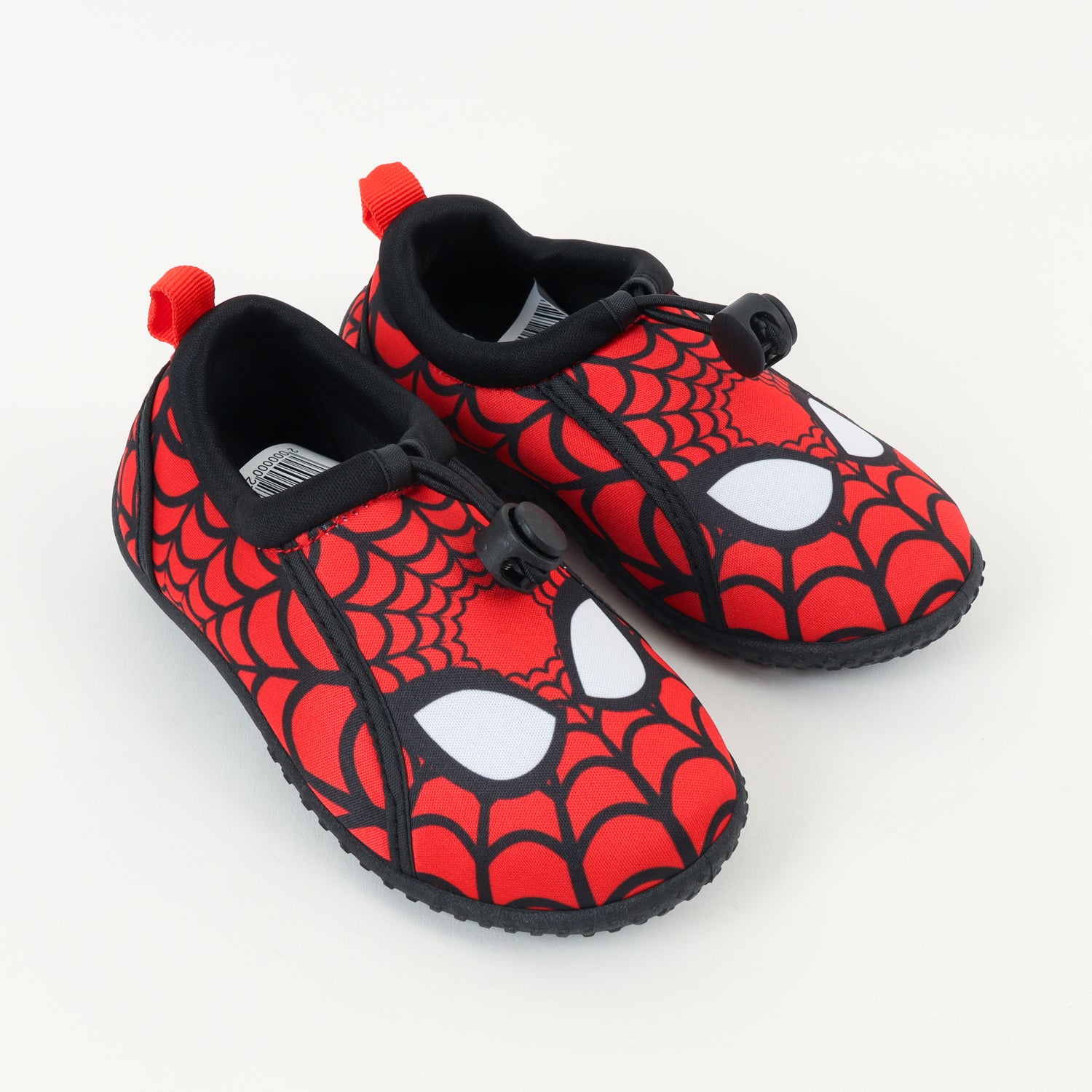 Zapato De Agua Niño Rojo Telaraña Y Ojos Spiderman Marvel