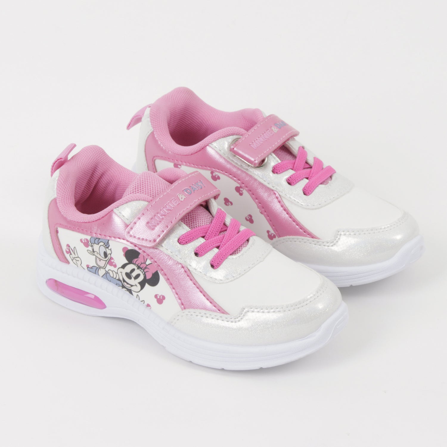 Zapatillas con luces Niña Blanco Amigas Minnie Disney