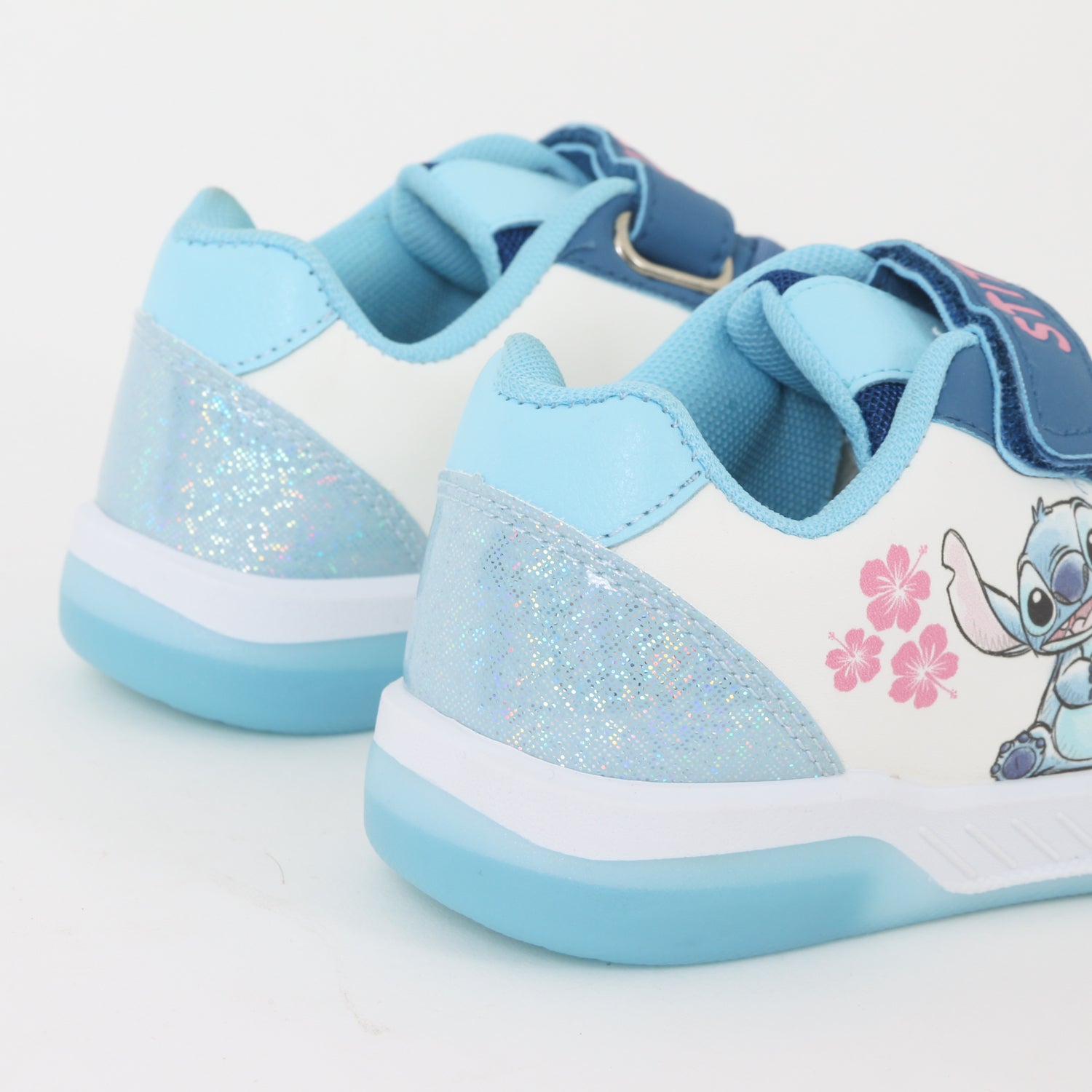 Zapatillas con luces Niña Blanco Flores Lilo & Stitch Disney