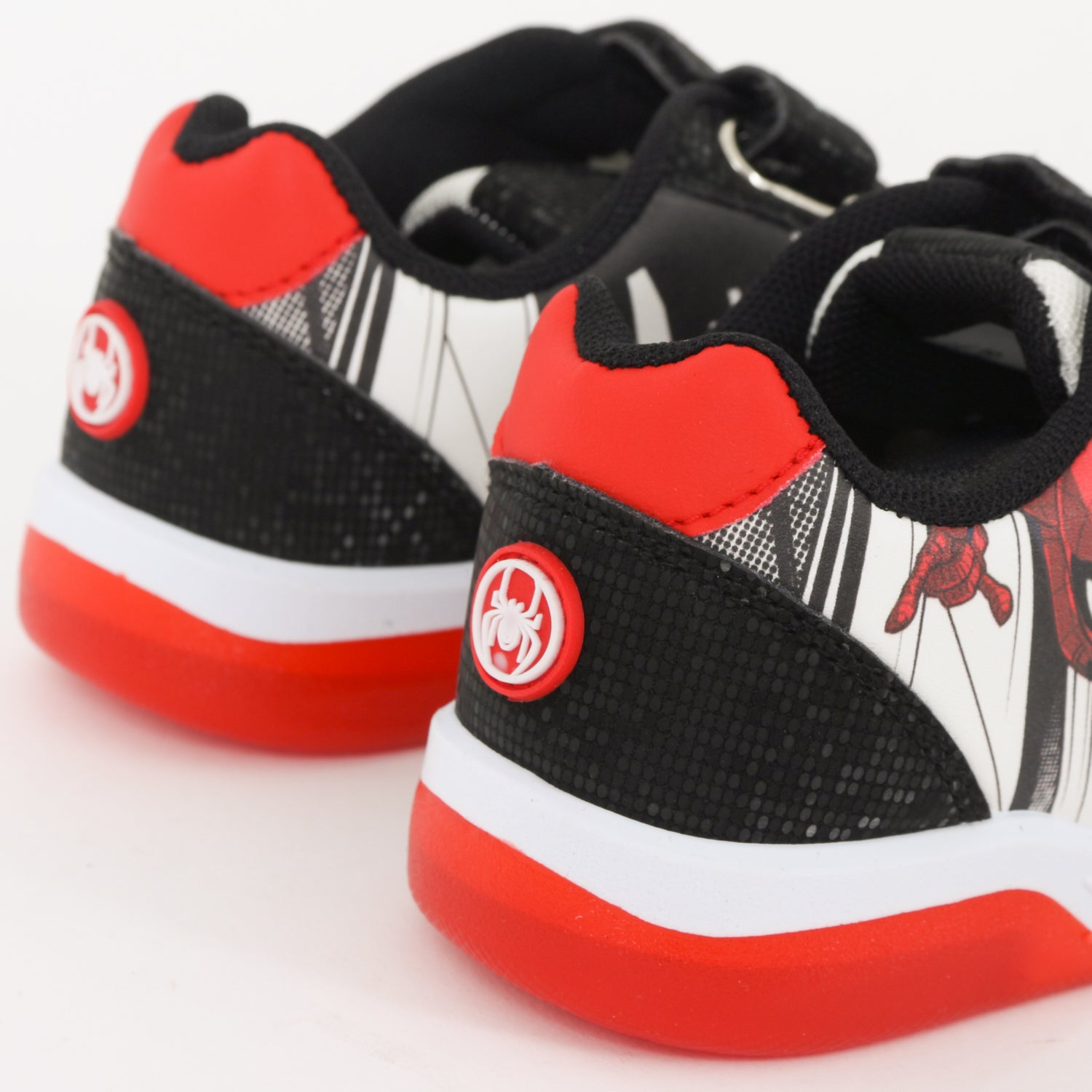 Zapatillas con luces Niño Rojo Volando Spiderman Marvel