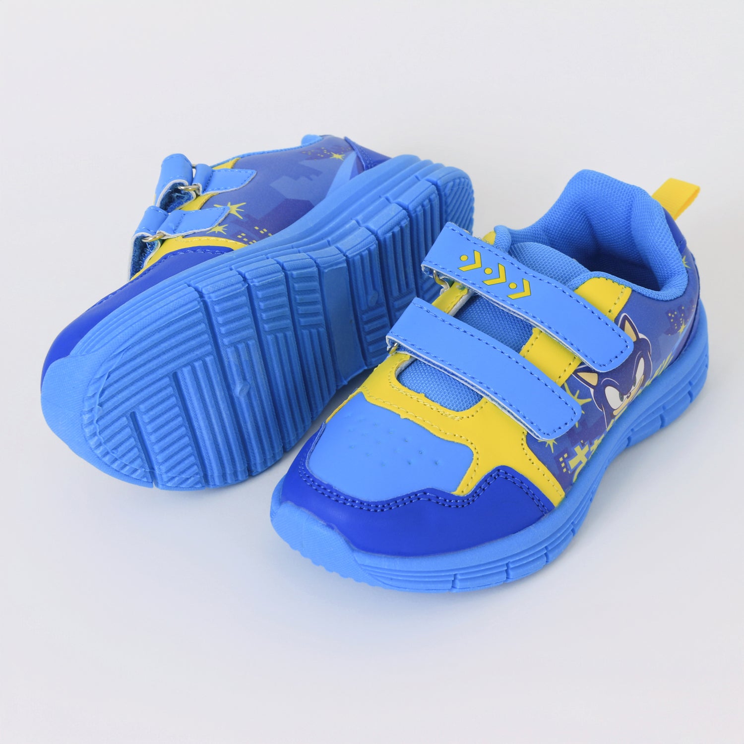 Zapatillas Niño Azul Letra China Sonic