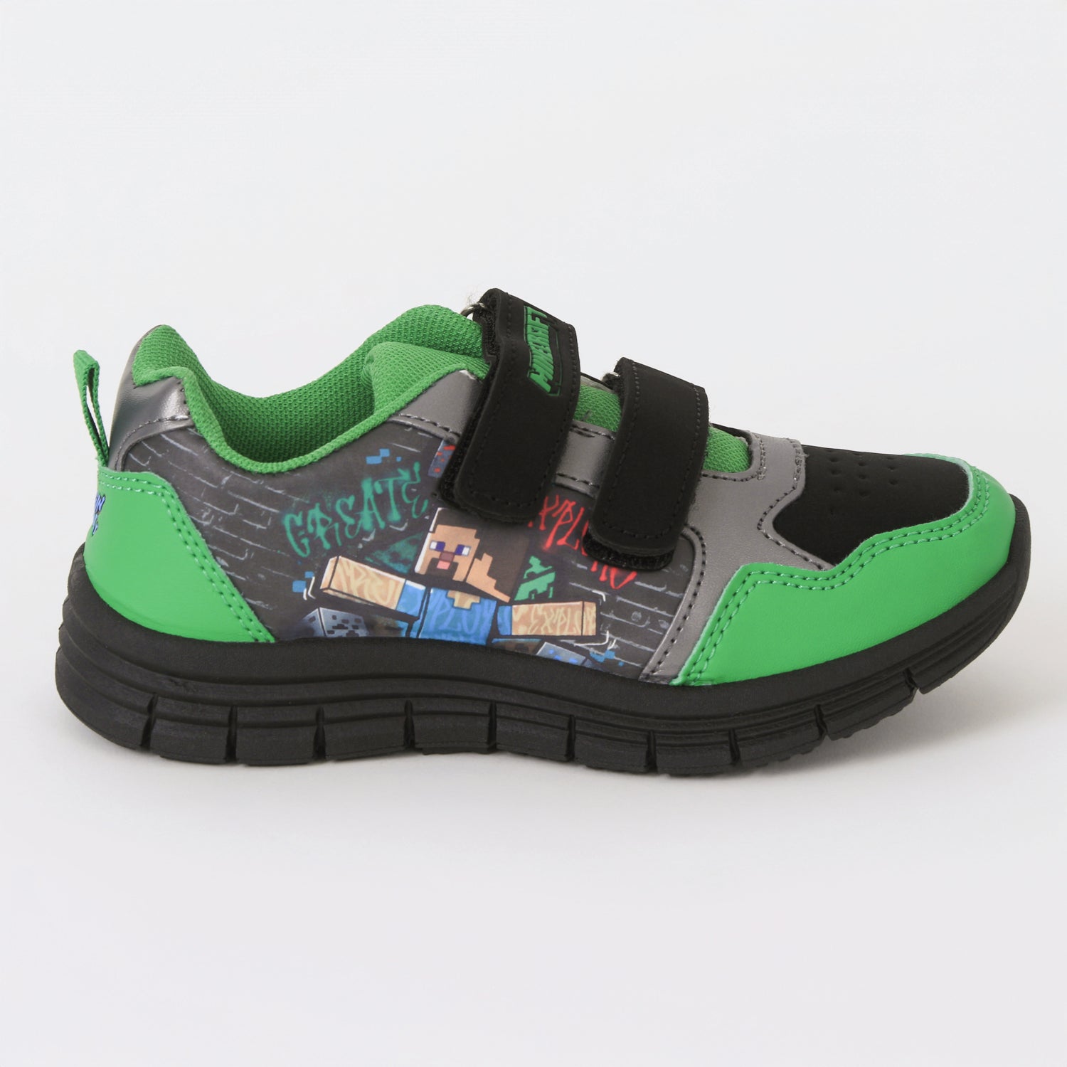 Zapatillas Niño Verde Personaje Minecraft