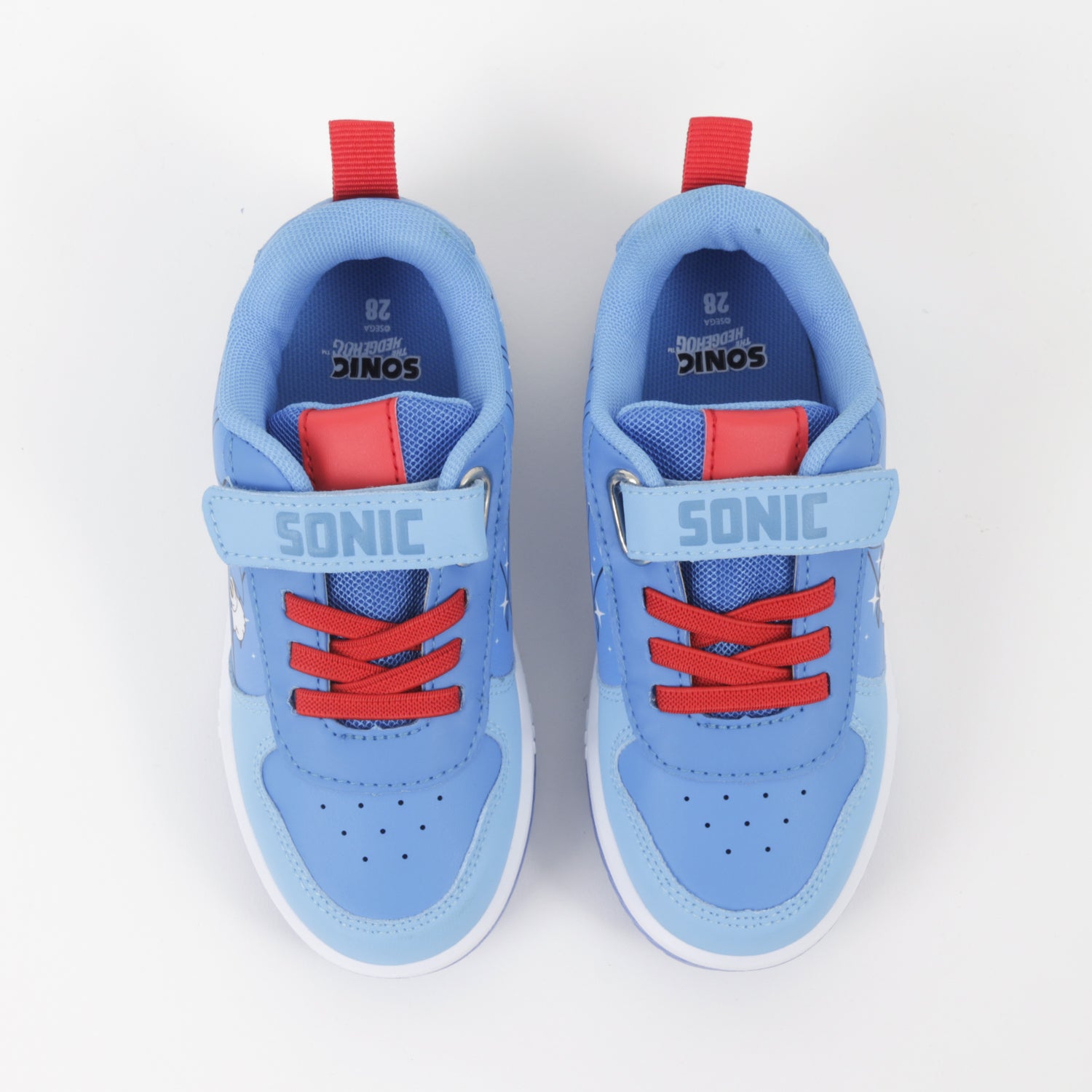 Zapatillas con luces Niño Azul Volando Sonic