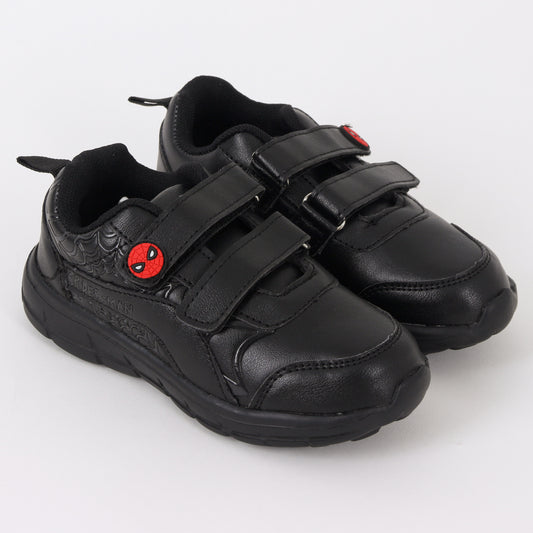 Zapatilla Escolar Niño Velcro Web Spiderman Negro Marvel - Zapatillas Chile | The Brands Club cl