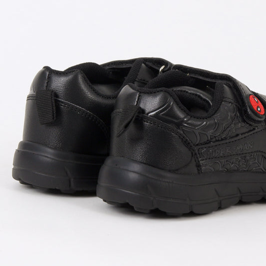 Zapatilla Escolar Niño Velcro Web Spiderman Negro Marvel - Zapatillas Chile | The Brands Club cl
